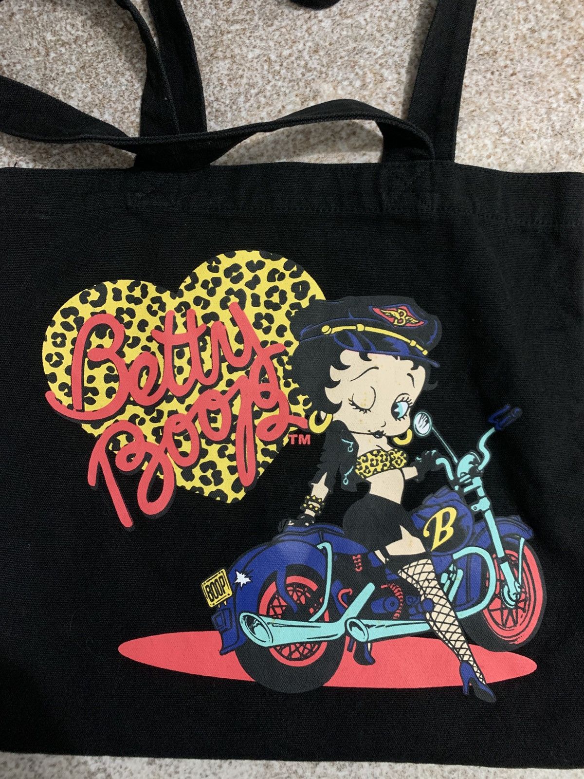 Vintage Betty Boop Police Tote Bag Size ONE SIZE - 3 Thumbnail