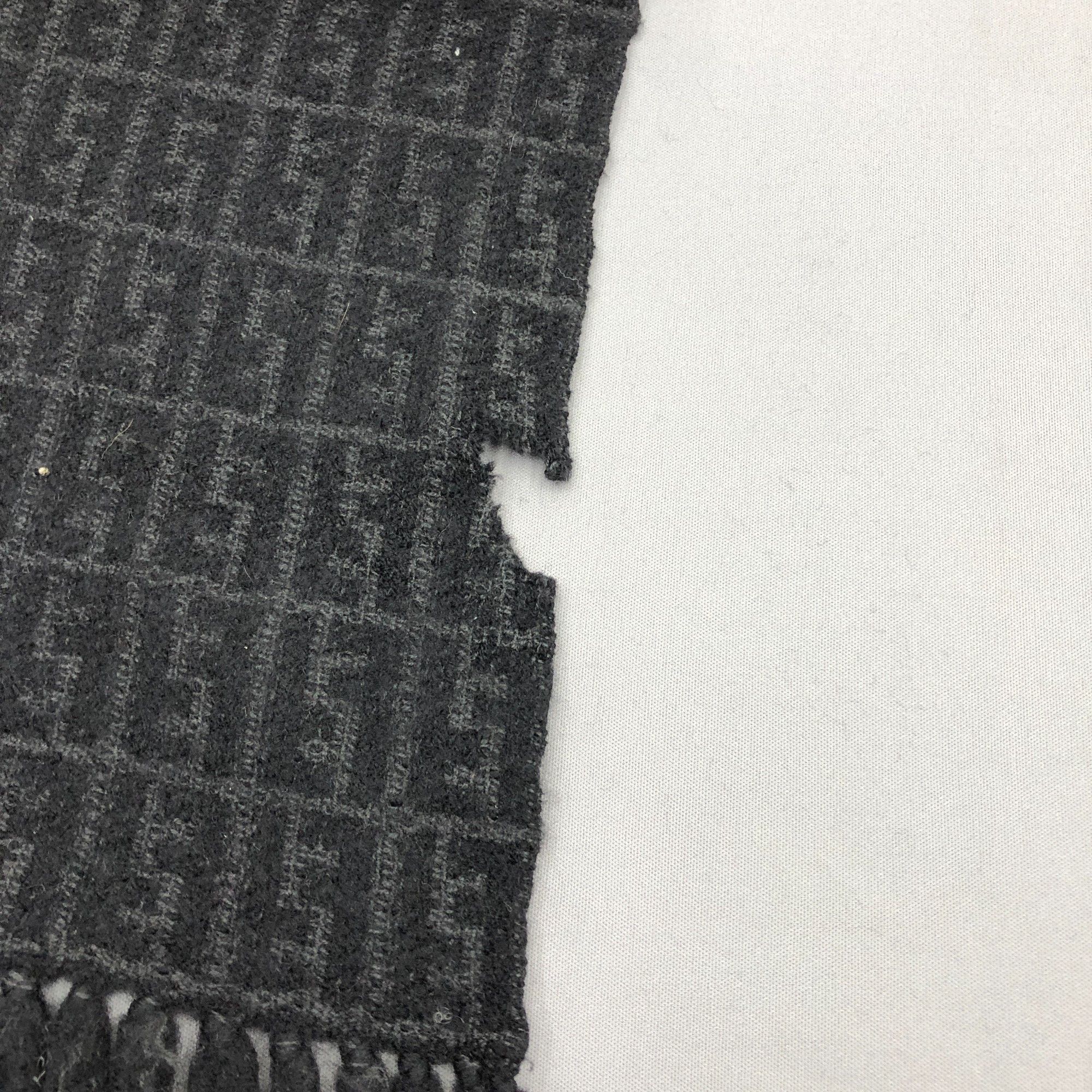 Fendi Vintage Fendi Scarf Muffler Fendi Roma Monogram Wool Scarves Size ONE SIZE - 5 Thumbnail