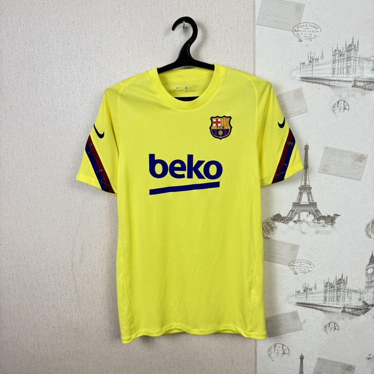 Nike Nike Barcelona 2020/21 Training Soccer Jersey Shirt S Size US S / EU 44-46 / 1 - 1 Thumbnail