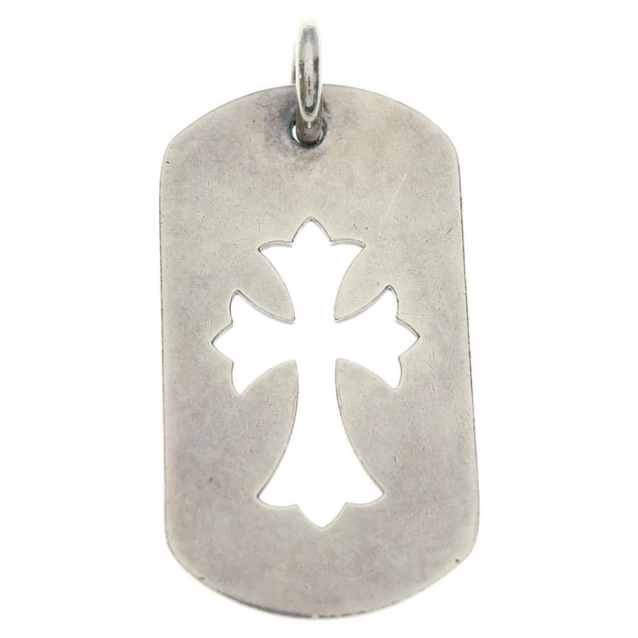 Chrome Hearts Chrome Hearts Large Cut out Cross dog tag Size ONE SIZE - 2 Thumbnail