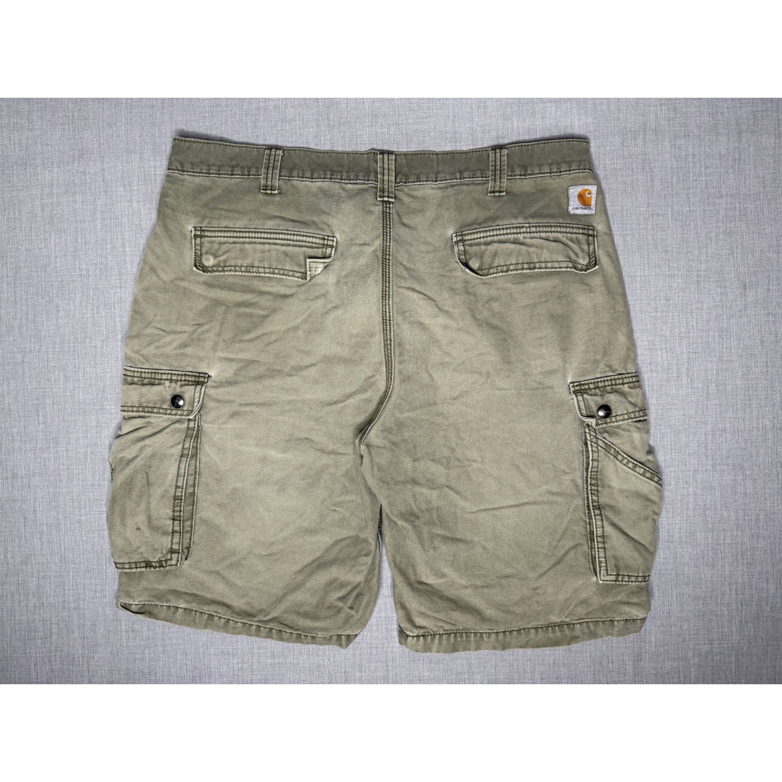 Carhartt Carhartt Relaxed Fit Faded Cargo Utility Workwear Shorts 38 Size US 38 / EU 54 - 2 Thumbnail