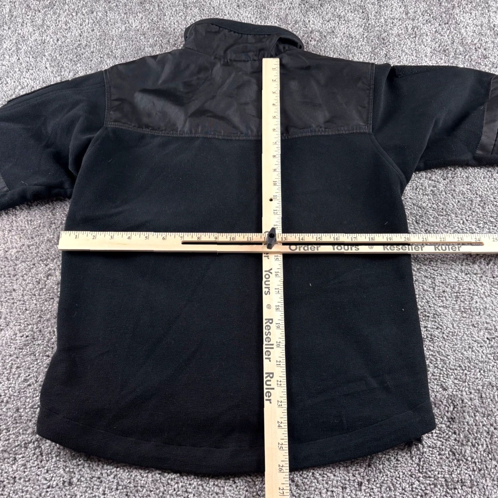 Vintage Condor Alpha Micro Fleece Jacket 601 Black Men's Small Full Zip Tactical Coat Size US S / EU 44-46 / 1 - 6 Thumbnail