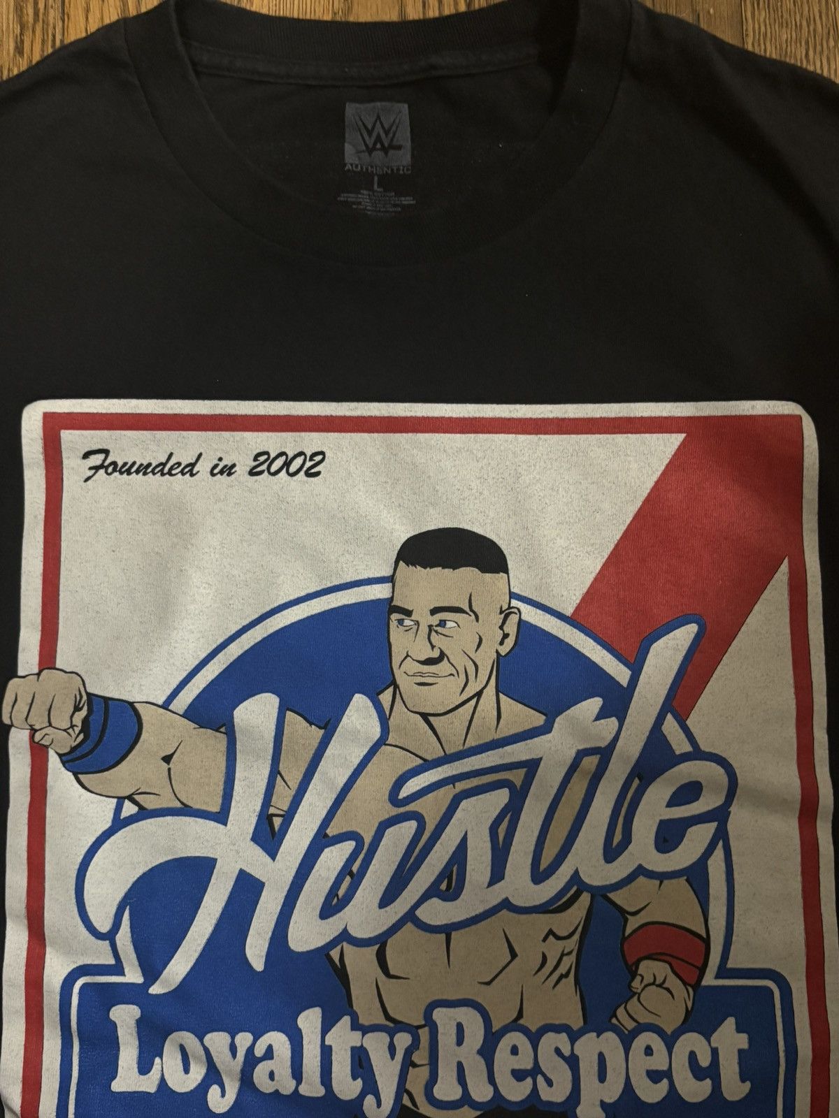 WWE WWE JOHN CENA “Hustle Loyalty Respect” Fan Tee Size US L / EU 52-54 / 3 - 3 Thumbnail