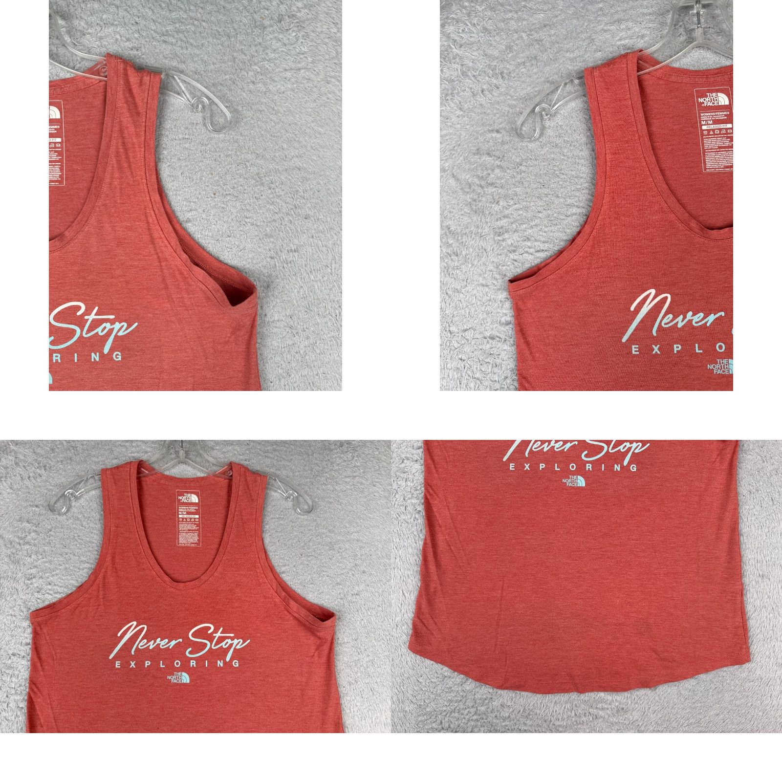 The North Face The North Face Shirt Women M Pink Tank Sleeveless Scoop Neck Poly Blend Gym Casual Workwear Size M / US 6-8 / IT 42-44 - 8 Thumbnail