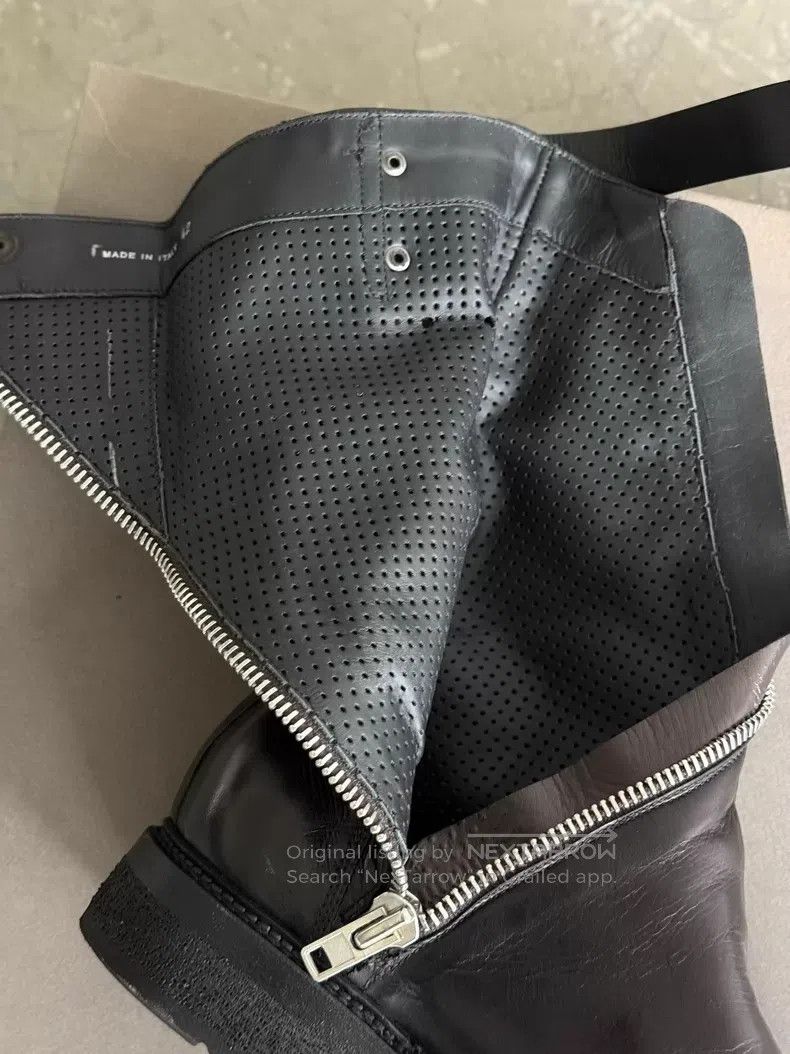 Rick Owens Rick Owens Spiral zipper military boots| Size US 5.5 / IT 35.5 - 7 Thumbnail