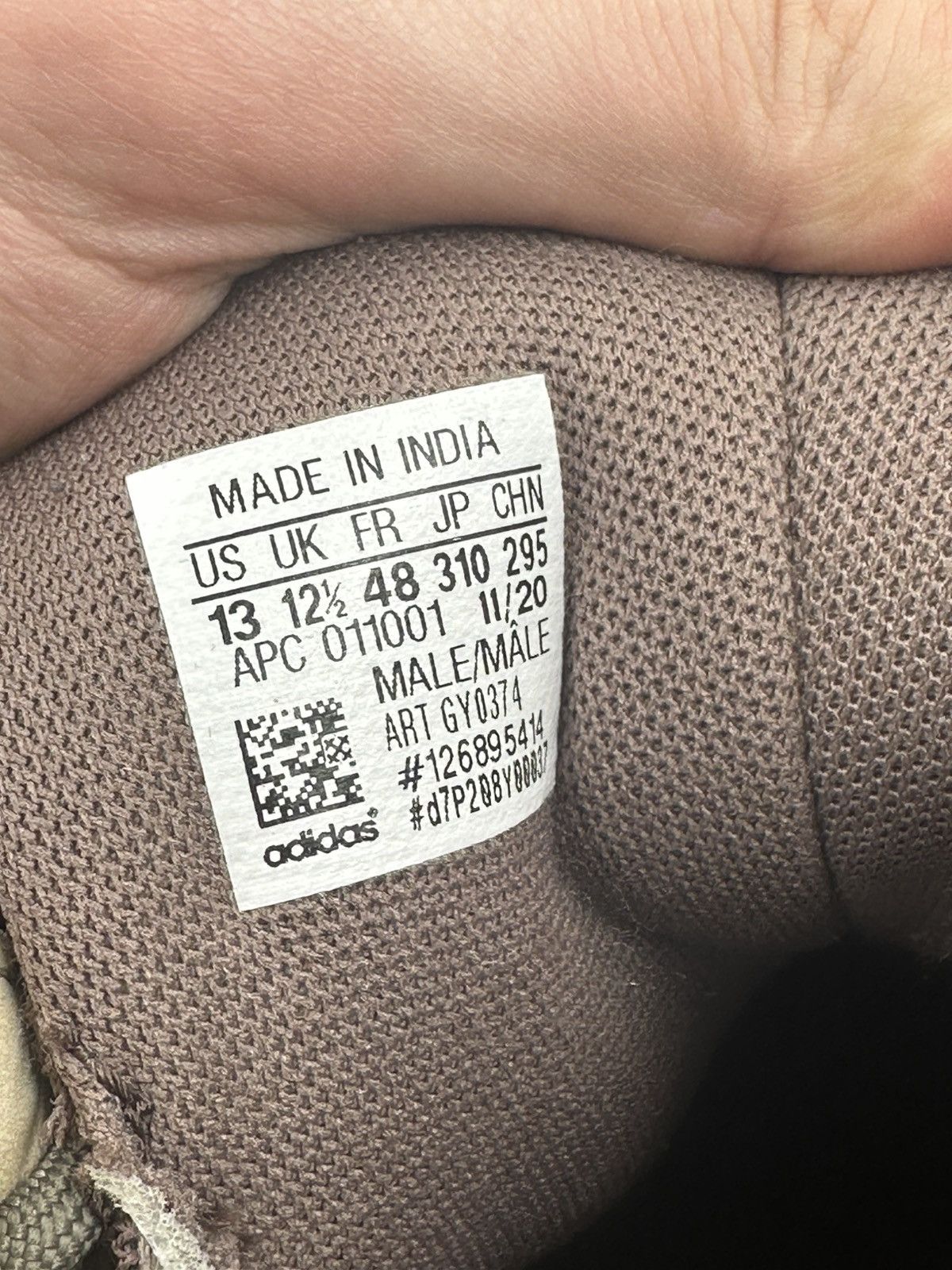Adidas × Kanye West ADIDAS YEEZY DESERT BOOT TAUPE BLUE 13 WORN ONCE GY0374 Size US 13 / EU 46 - 4 Thumbnail