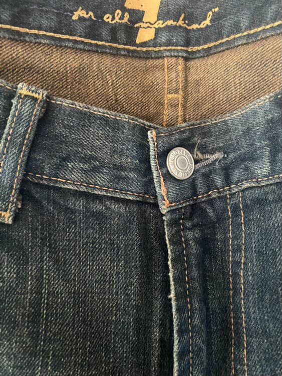 Vintage Vintage Bootcut/Baggy Fitting Denim Size US 33 - 4 Thumbnail