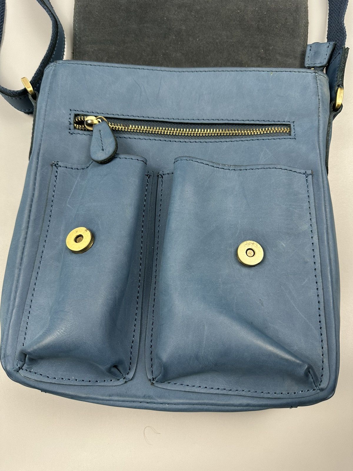Genuine Leather Nice Custom Made Leather Shoulder Bags Size ONE SIZE - 5 Thumbnail