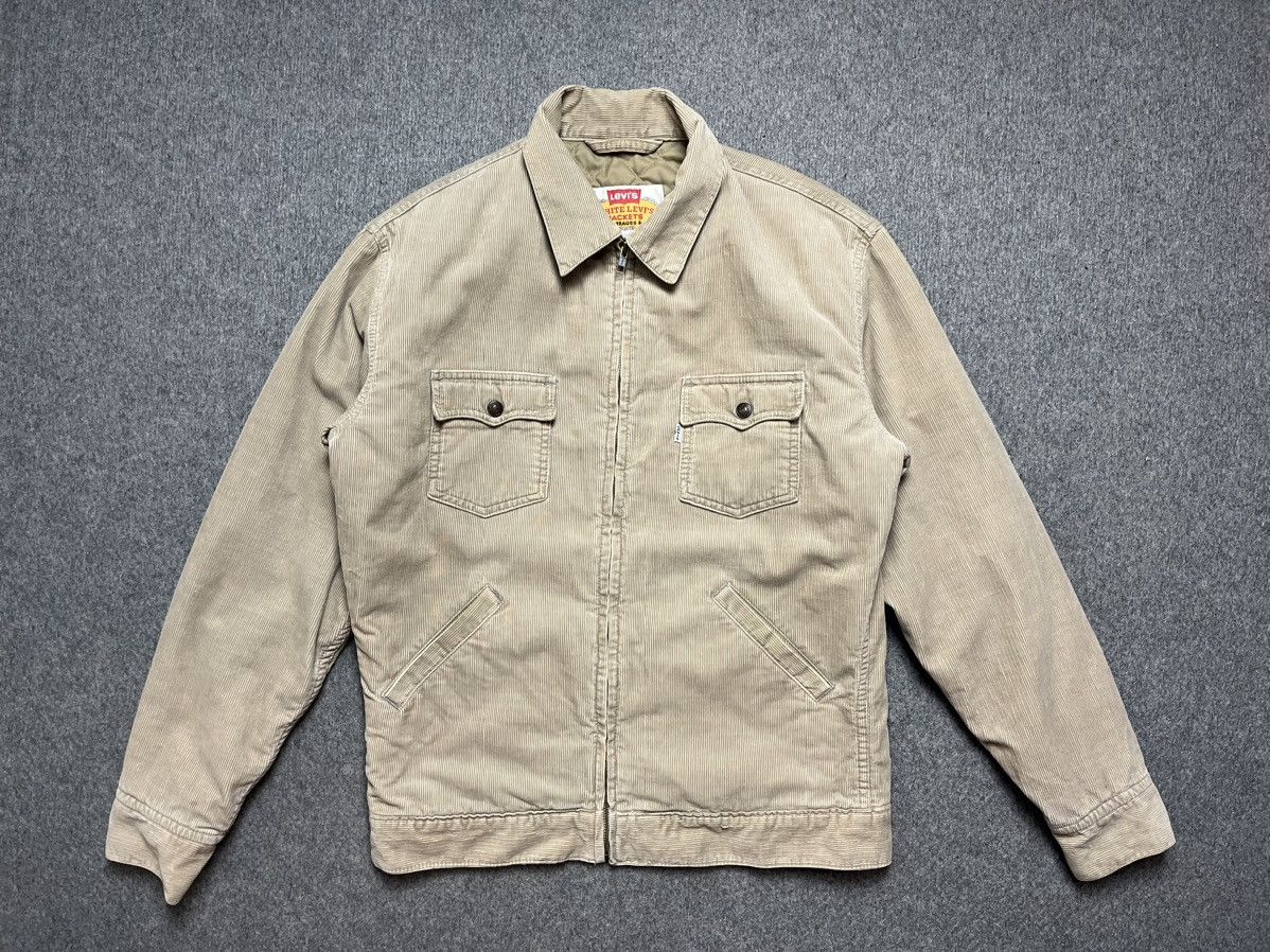Levi's × Levi's Vintage Clothing × Vintage Vintage 90’s white Levi’s Jackets Size US M / EU 48-50 / 2 - 2 Thumbnail