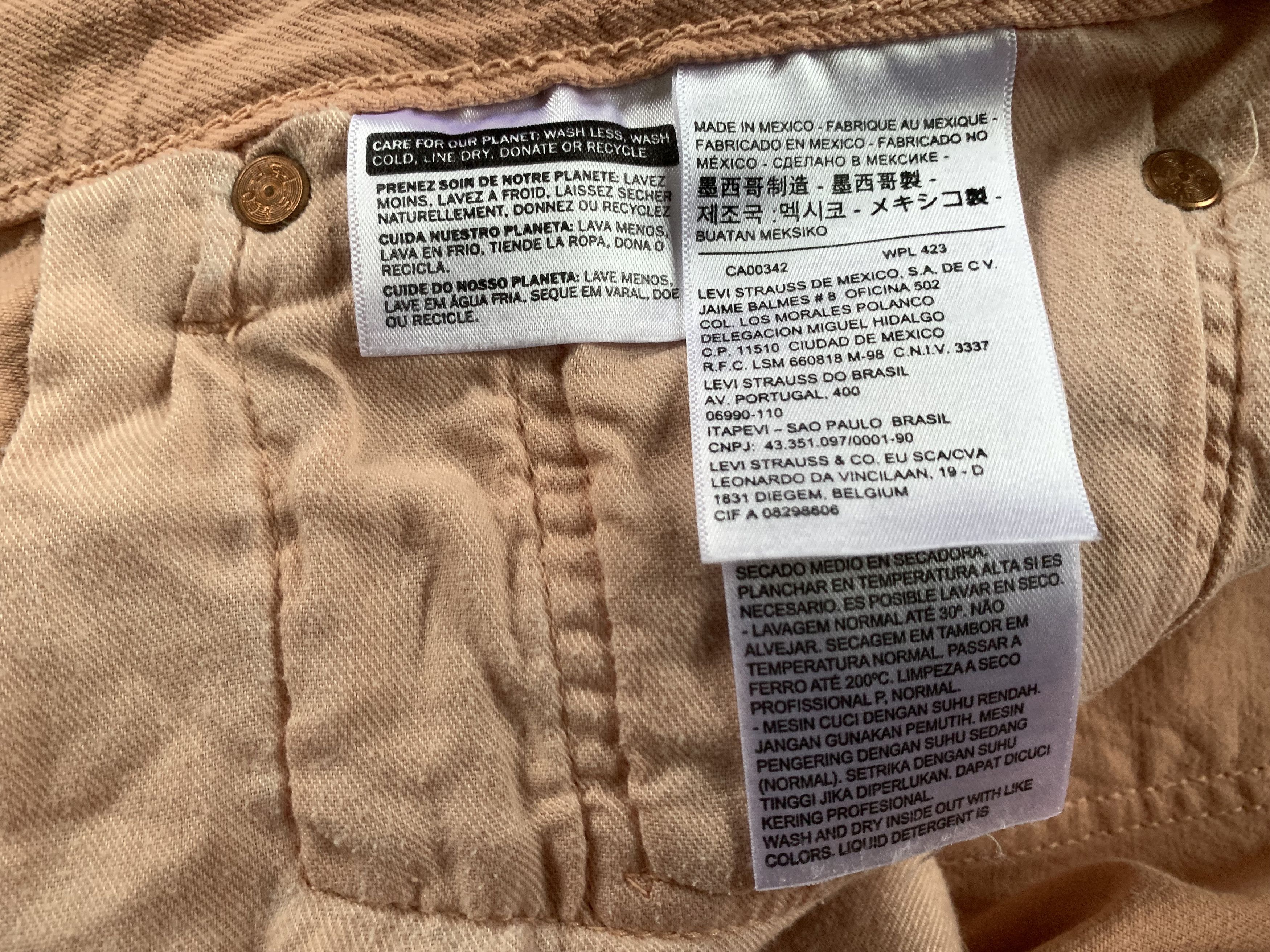 Levi's × Levi's Vintage Clothing Levi's 501 Coral Button Fly Denim Jeans Size US 32 / EU 48 - 7 Thumbnail