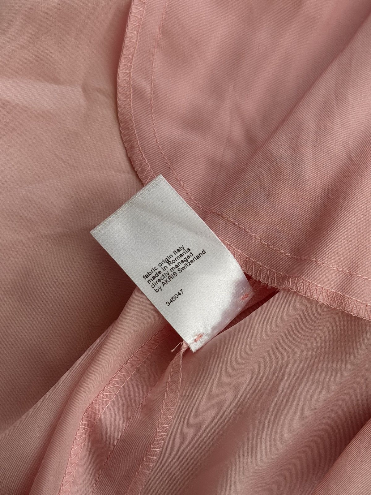 Akris × Vintage Akris Stable San Cristobal Straight Pink Zipper Skirt Size 27" / US 4 / IT 40 - 11 Thumbnail