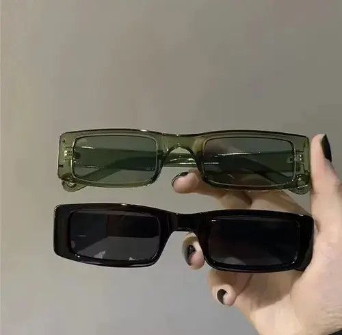 Vintage Vintage square frame sunglasses Size ONE SIZE - 4 Thumbnail