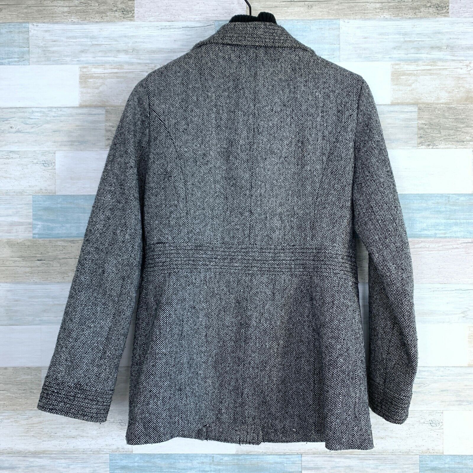 Esprit Esprit Wool Blend Tweed Peacoat Gray Button Zipper Womens M Size M / US 6-8 / IT 42-44 - 3 Thumbnail