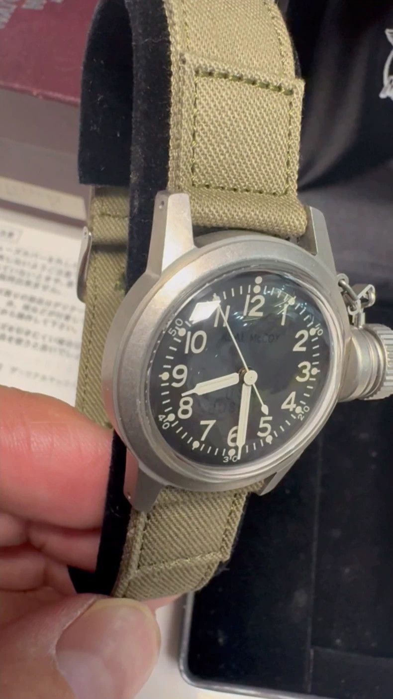 The Real McCoy's The Real McCoy'sUSN BUSHIPS Full Mechanical Hand Roll Meter Size ONE SIZE - 1 Thumbnail