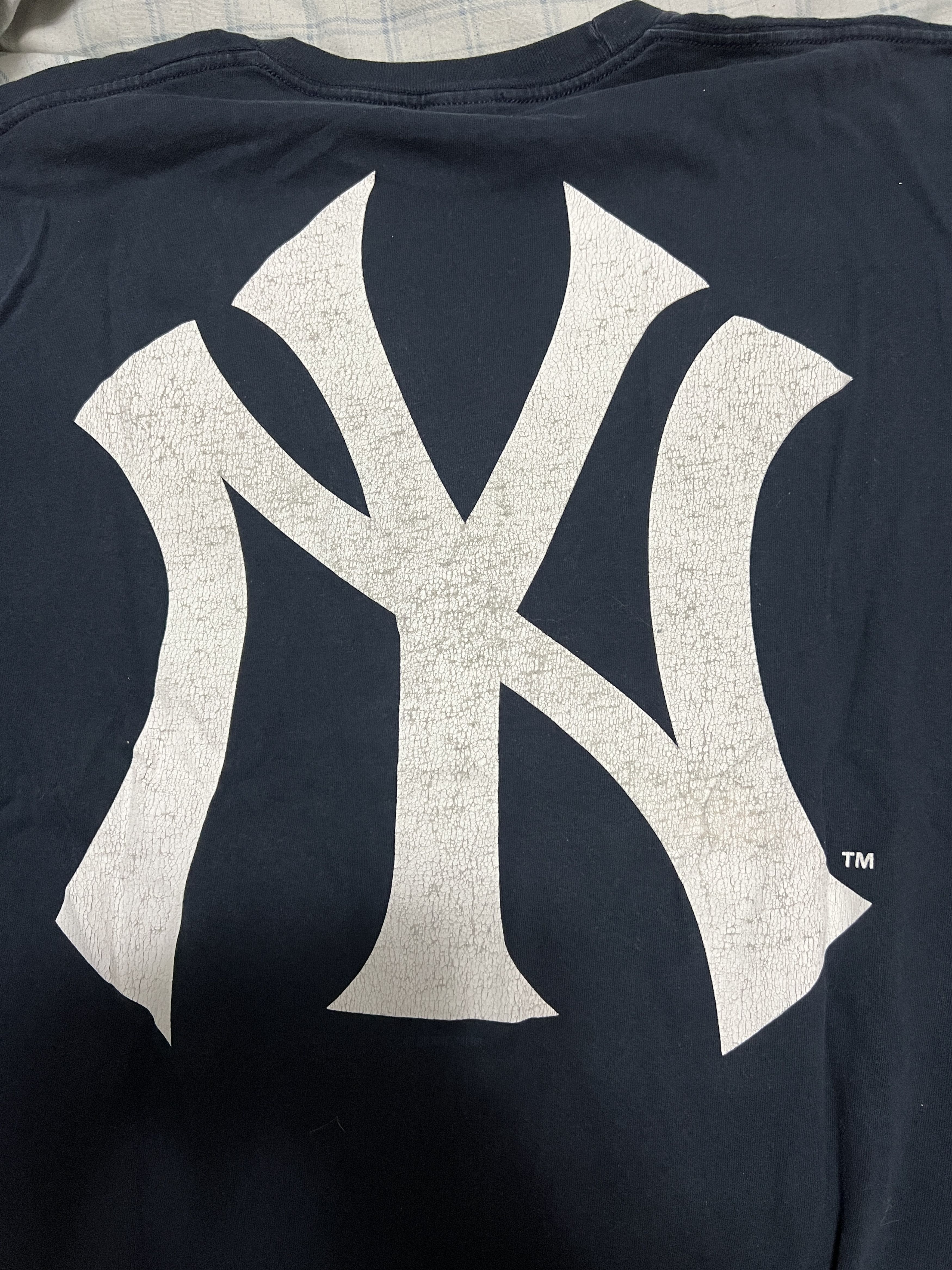 Clothing Supreme Ny Yankees Tee Supreme Navy New York Yankees Box