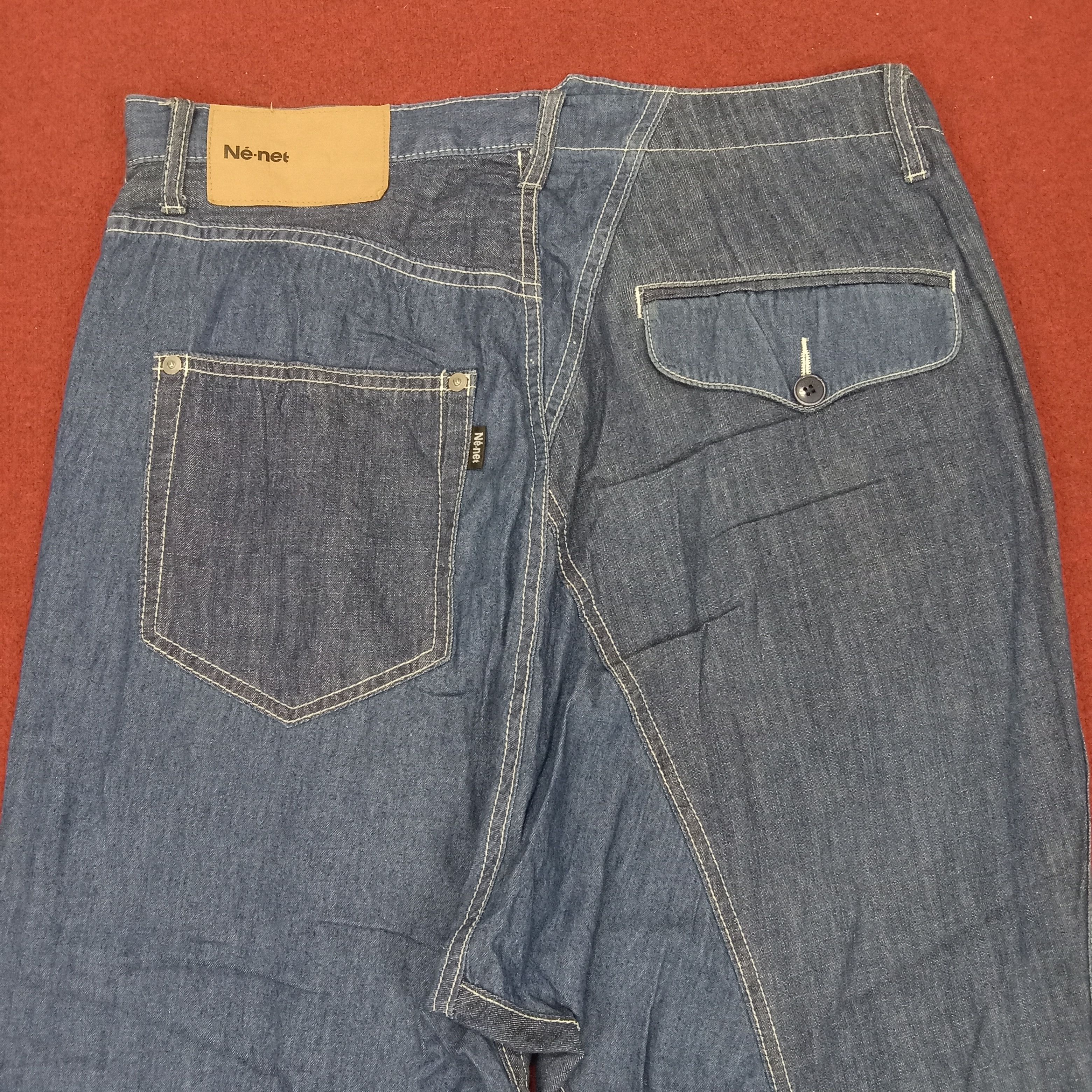 Issey Miyake × Ne-Net × Vintage Ne Net Fashion Design Style Japanese Designer Pants Size US 31 - 5 Thumbnail