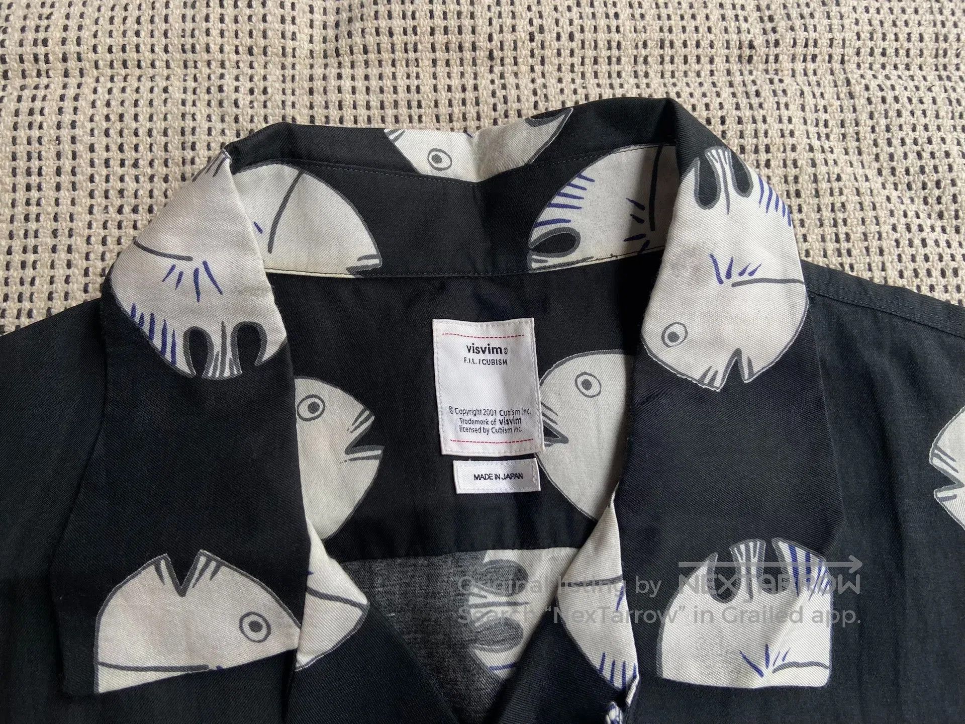 Visvim Visvim Free Edge S/S Fishy Shirt. Size US M / EU 48-50 / 2 - 4 Thumbnail