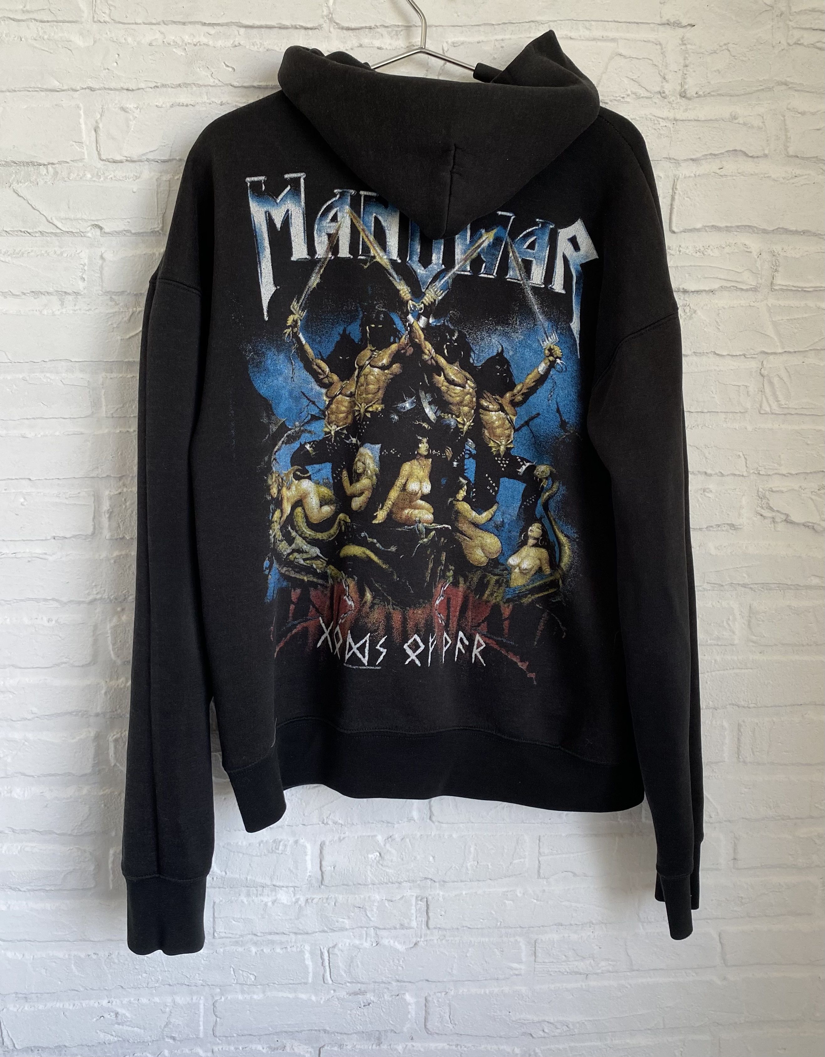 Band Tees Vintage 2007 Manowar Gods of war hoodie Size US XL / EU 56 / 4 - 1 Thumbnail