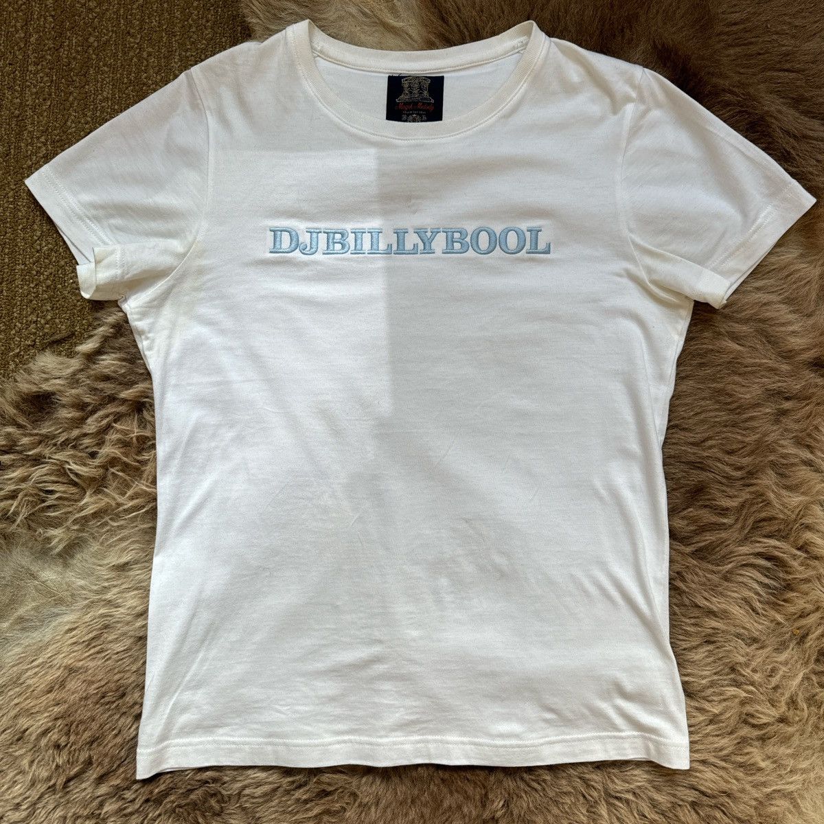 Drain Gang DJ Billybool embroidery tee Size US S / EU 44-46 / 1 - 1 Thumbnail