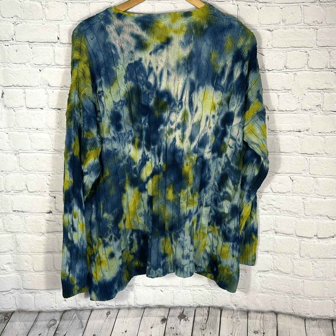 Polo Ralph Lauren **Ralph Lauren Men's Blue Gold Tye Dye XL V-Neck Pullover Sweater** User: **Ralph Lauren Men's Blue Gold Tye Dye XL V-Neck Sweater** Size US XL / EU 56 / 4 - 4 Thumbnail