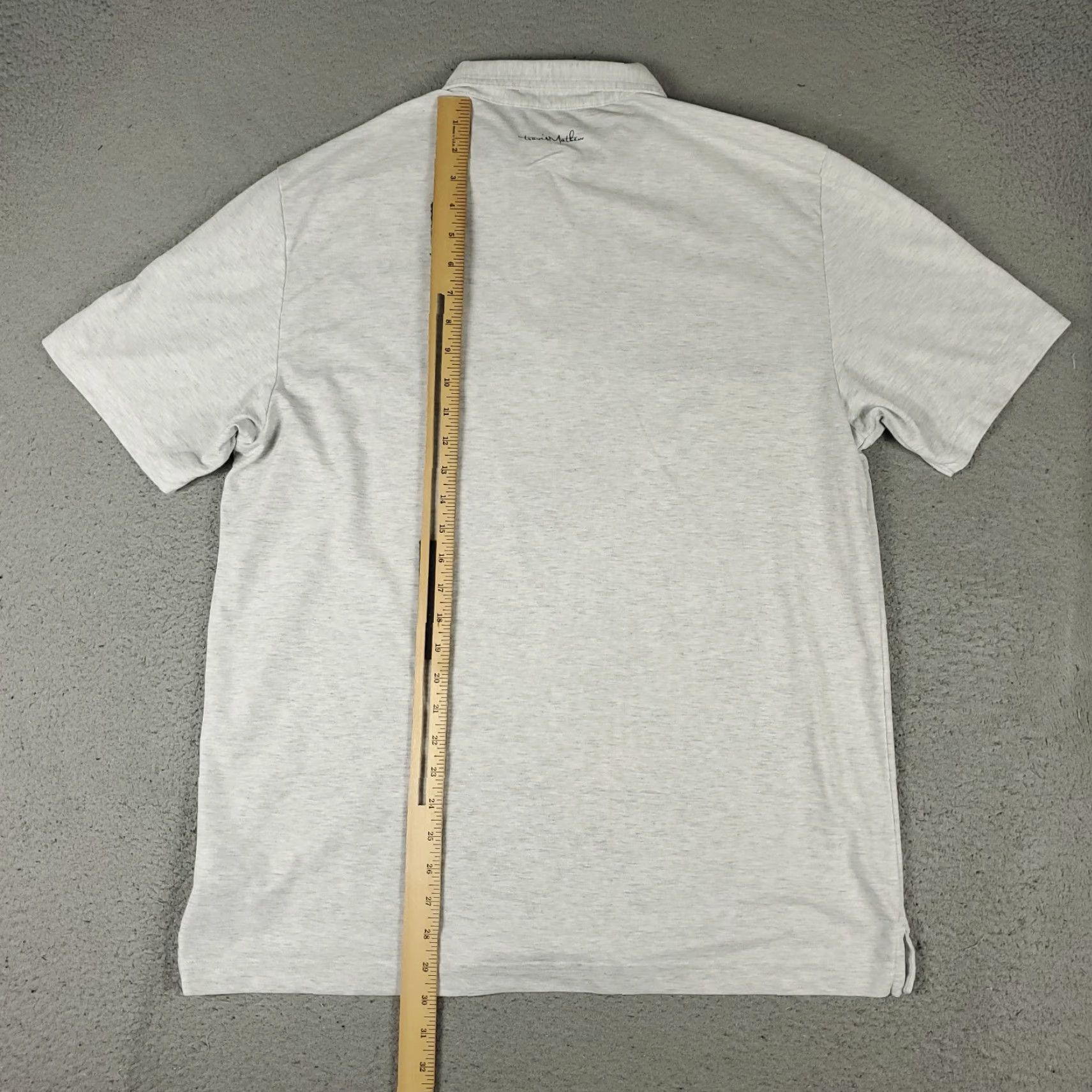 TravisMathew Travis Mathew Polo Shirt Mens XL Gray Golf Casual Short Sleeve Size US XL / EU 56 / 4 - 3 Thumbnail