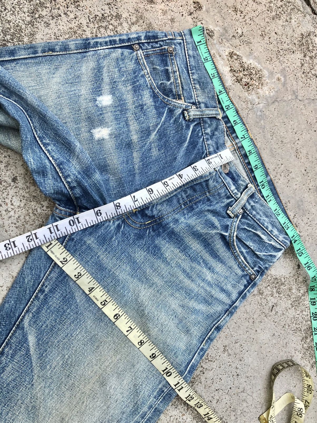 Japanese Brand × Journal Standard SELVEDGE WASHED BLUE DENIM Size US 28 / EU 44 - 7 Thumbnail