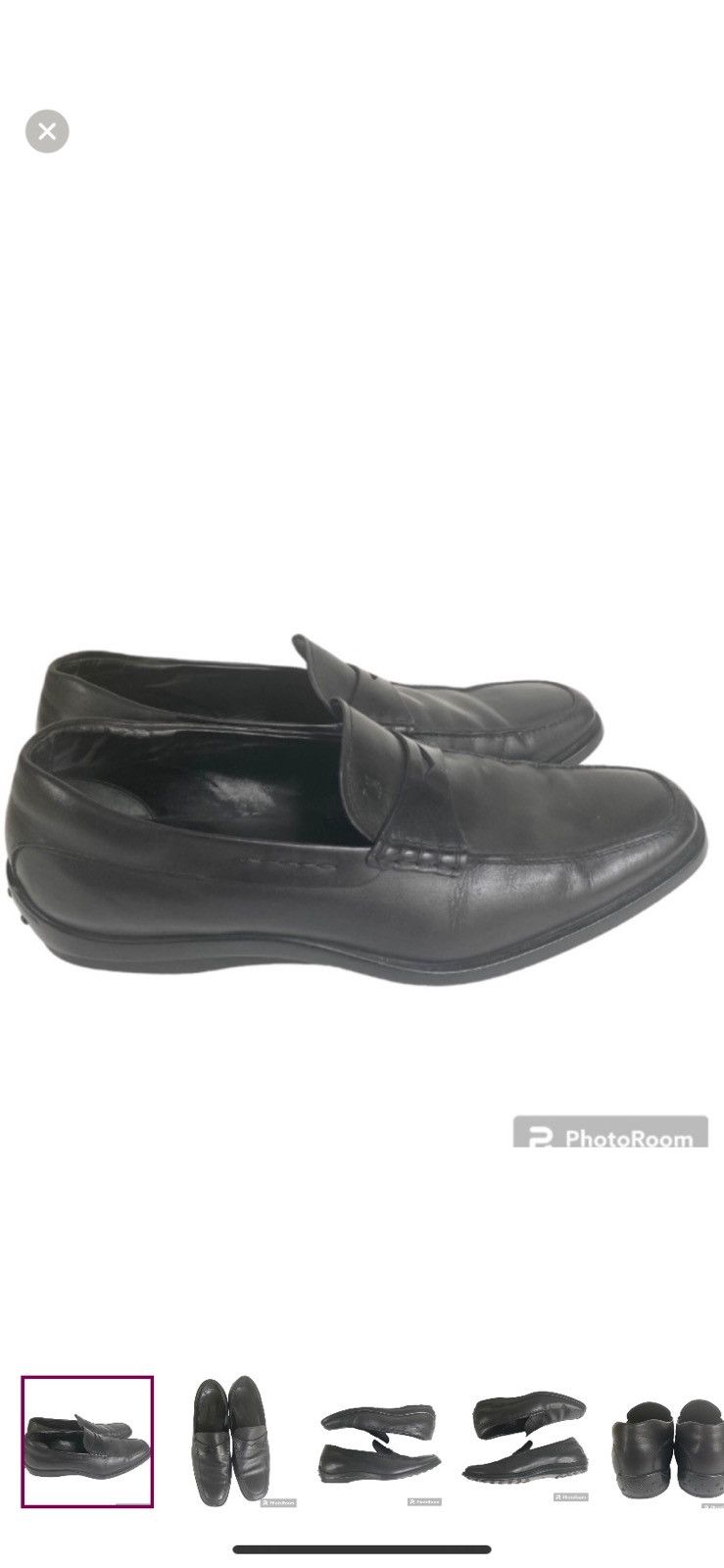 image of Tods Loafers Drivers Black 12.5, Men's