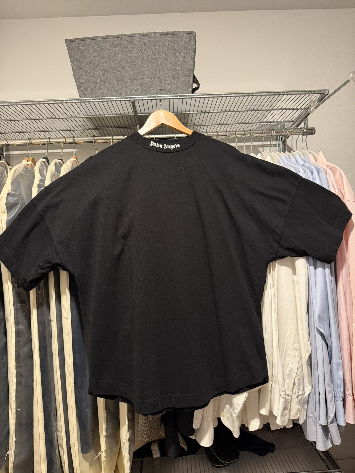 Palm Angels Palm Angels Classic Logo Tee Black Size US M / EU 48-50 / 2 - 1 Thumbnail