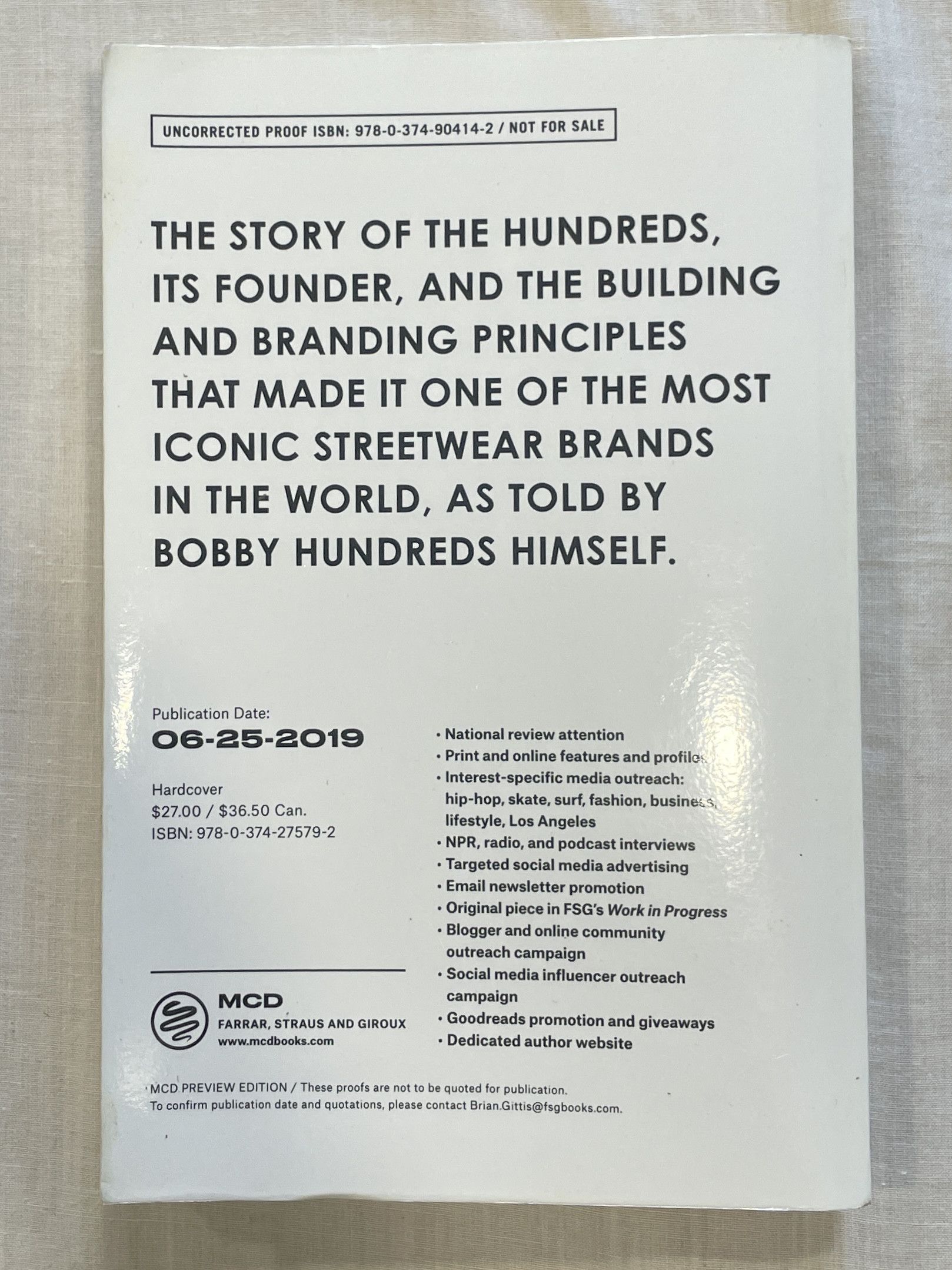 The Hundreds This Is Not a T Shirt The Hundreds Bobby Hundreds Book Size ONE SIZE - 3 Thumbnail