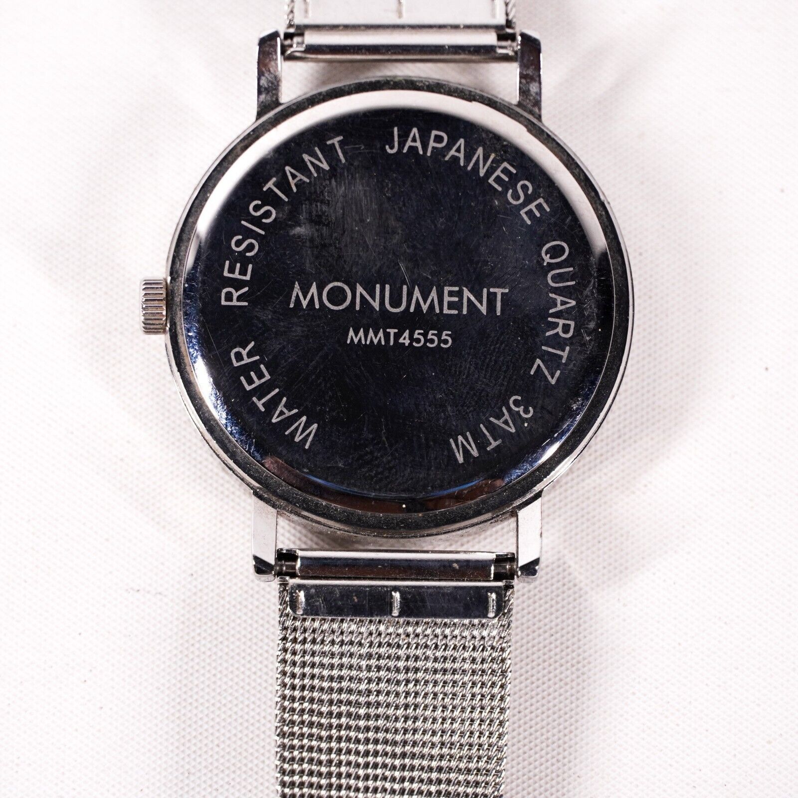 Other 10" Monument Metal Wrist Watch Silver Japanese Quartz Size ONE SIZE - 9 Thumbnail
