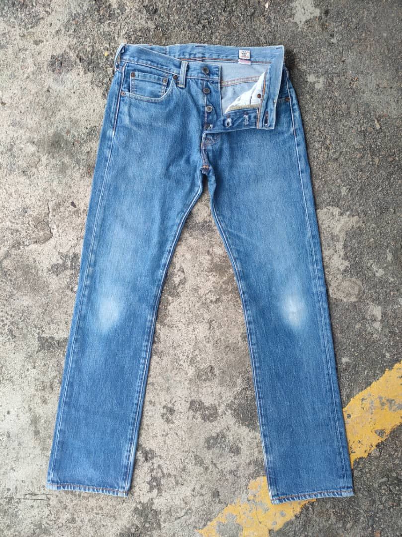 LEVI'S 501 PREMIUM x WHITE OAK FADED JEANS DENIM PANTS