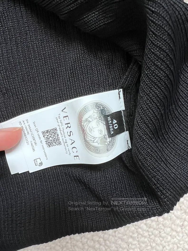 Versace Versace Knitted cardigan Size S / US 4 / IT 40 - 3 Thumbnail
