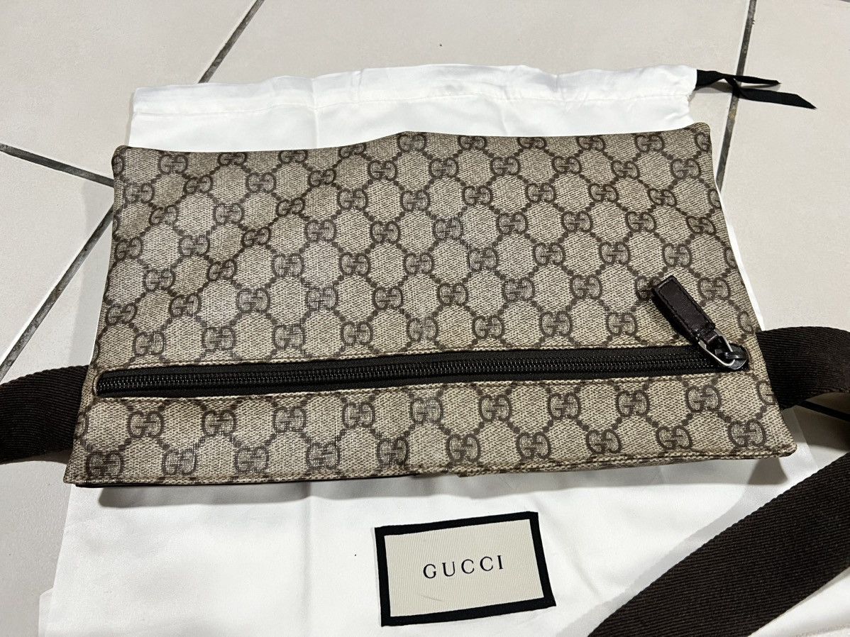 Gucci Gucci Brown GG Supreme Belt Bag Size ONE SIZE - 3 Thumbnail
