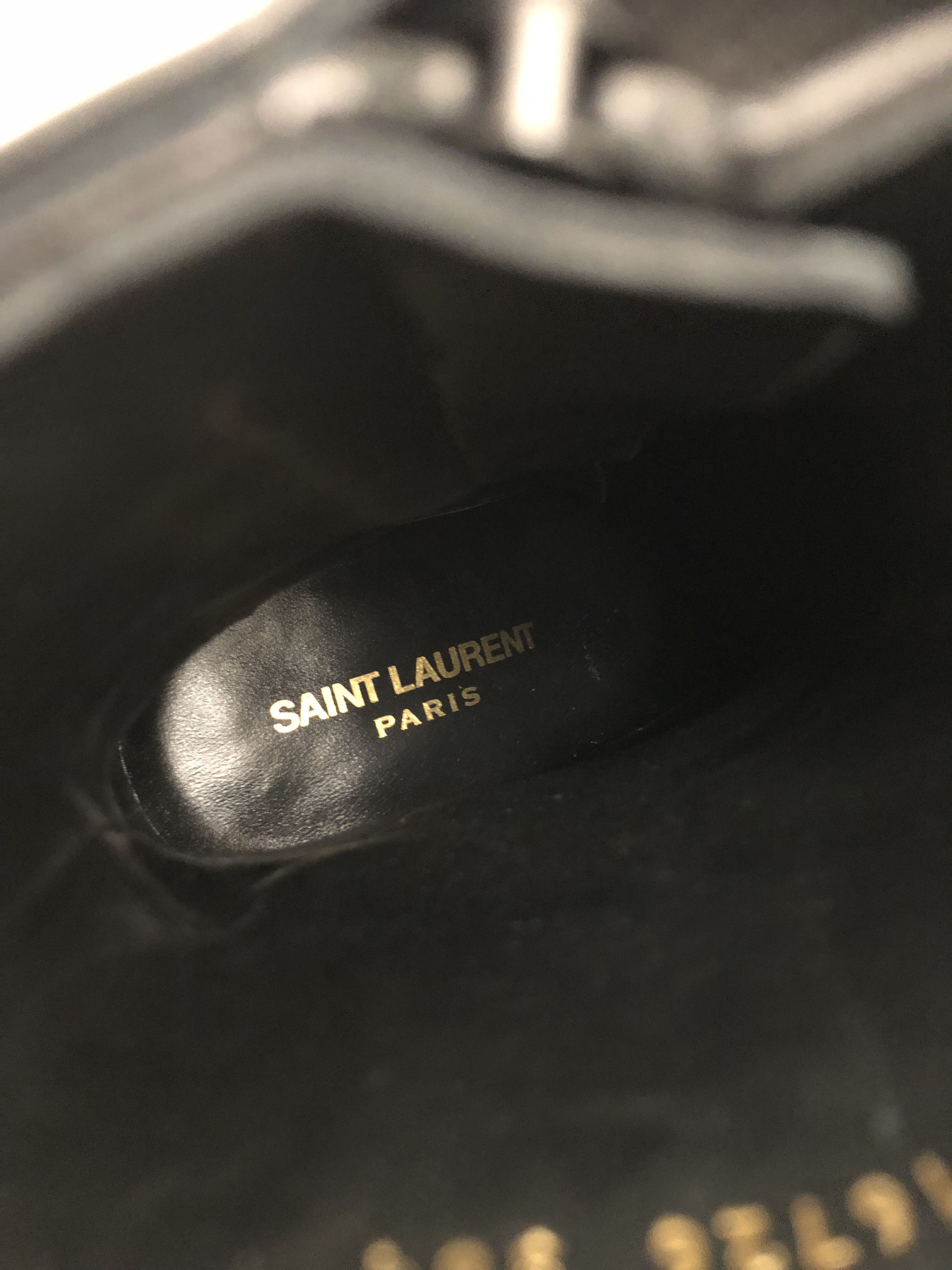 Saint Laurent Paris Saint Laurent Claude 90mm Leather Square Toe Boots Size 38.5 Size US 8.5 / IT 38.5 - 14 Thumbnail