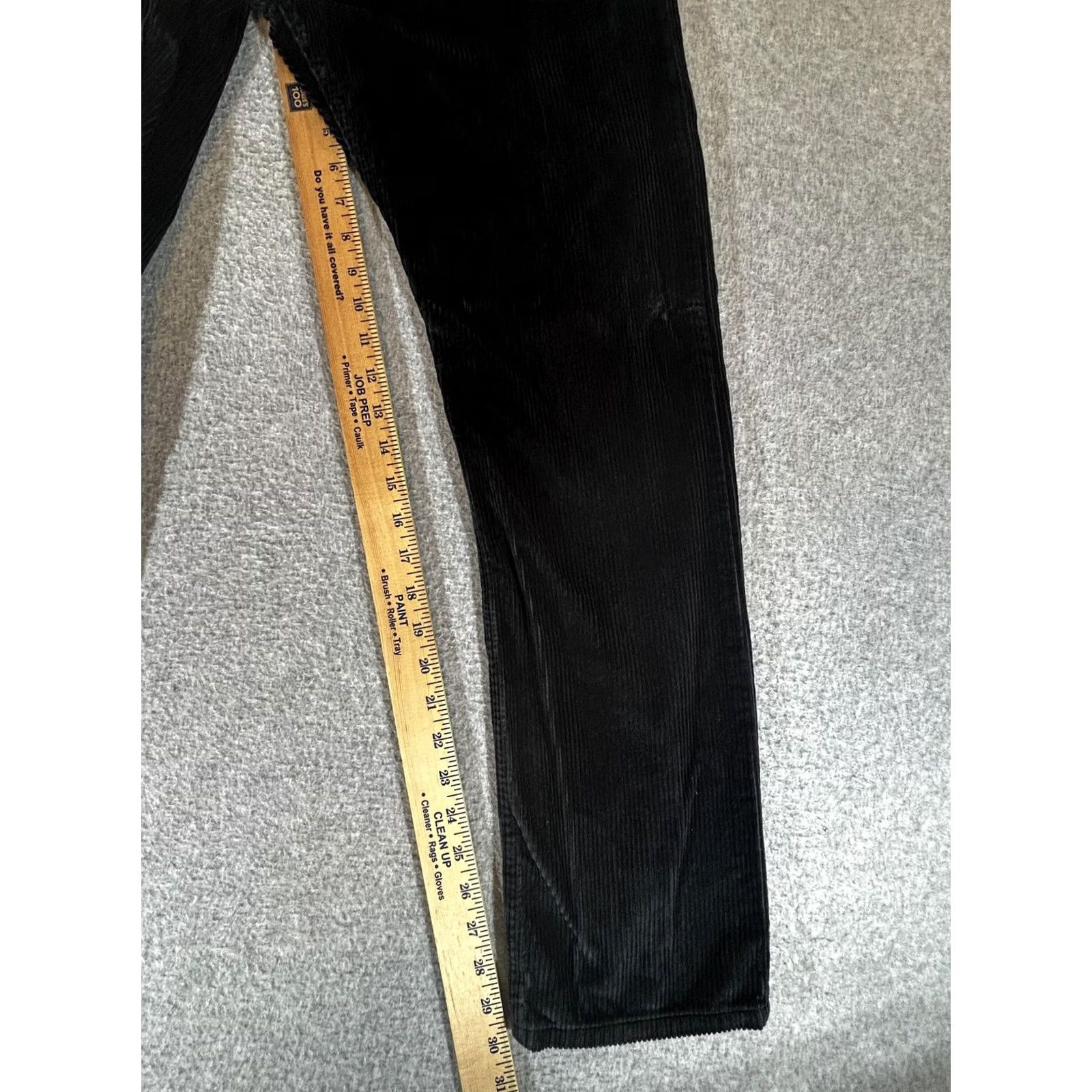 Levi's Levi's Corduroy Pants Mens 30x30 Black Straight Leg Regular Fit Five-Pocket Chino Vintage No Size US 30 / EU 46 - 4 Thumbnail