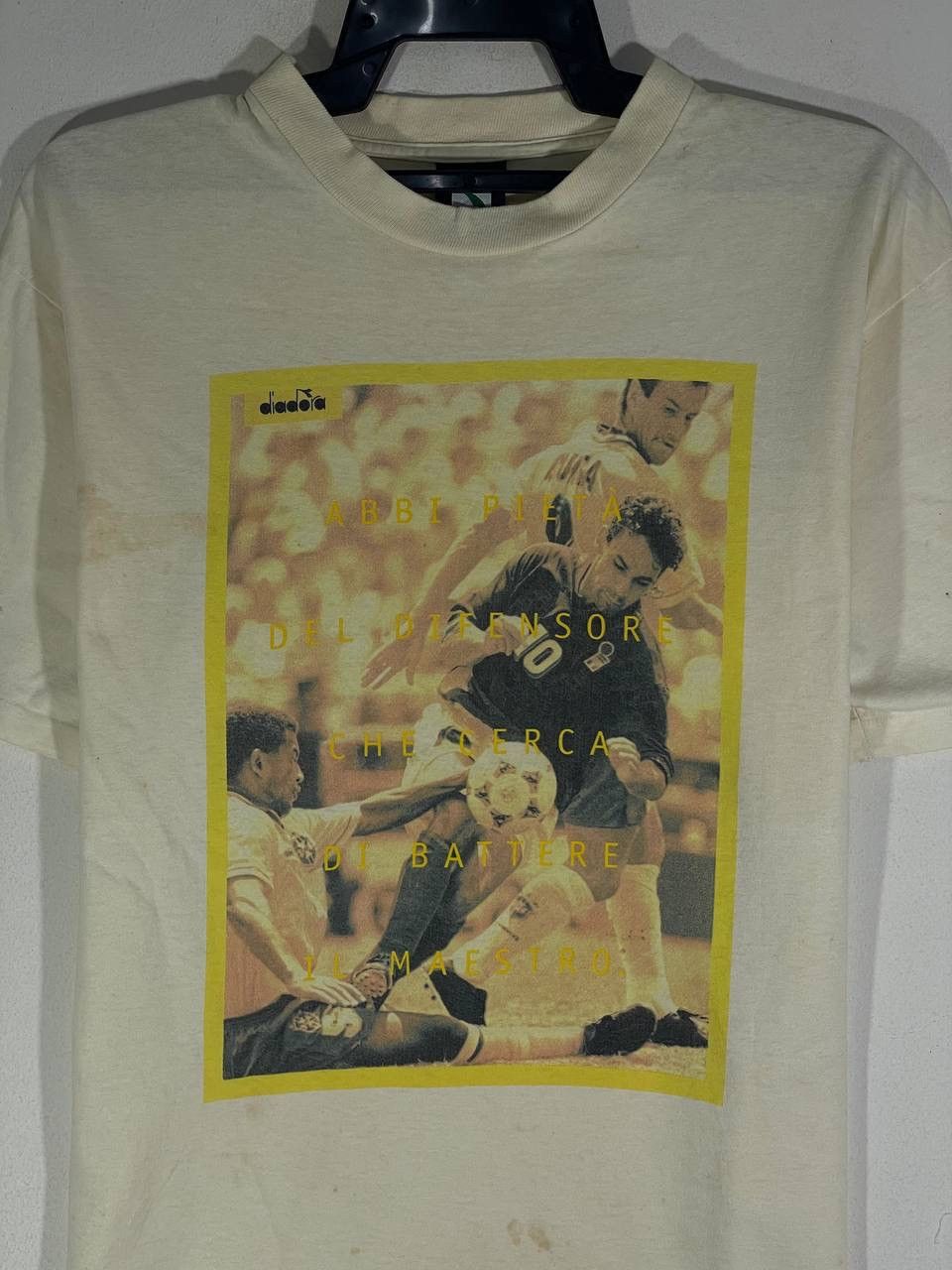 Diadora vintage roberto baggio italian legend footballer Size US L / EU 52-54 / 3 - 3 Thumbnail
