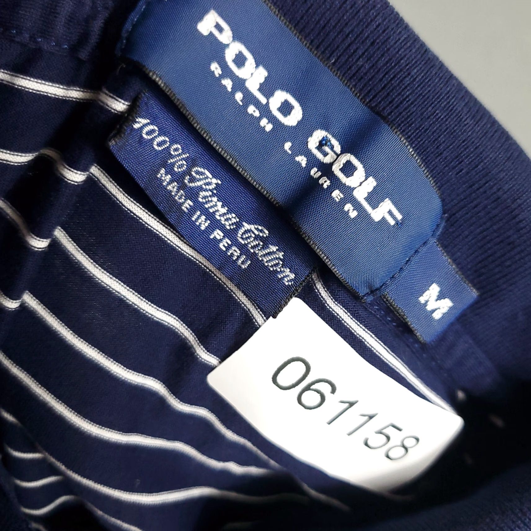 Ralph Lauren Vintage Ralph Lauren Polo Shirt Men Medium Blue Striped Short Sleeve Casual All Seasons Size US M / EU 48-50 / 2 - 7 Thumbnail