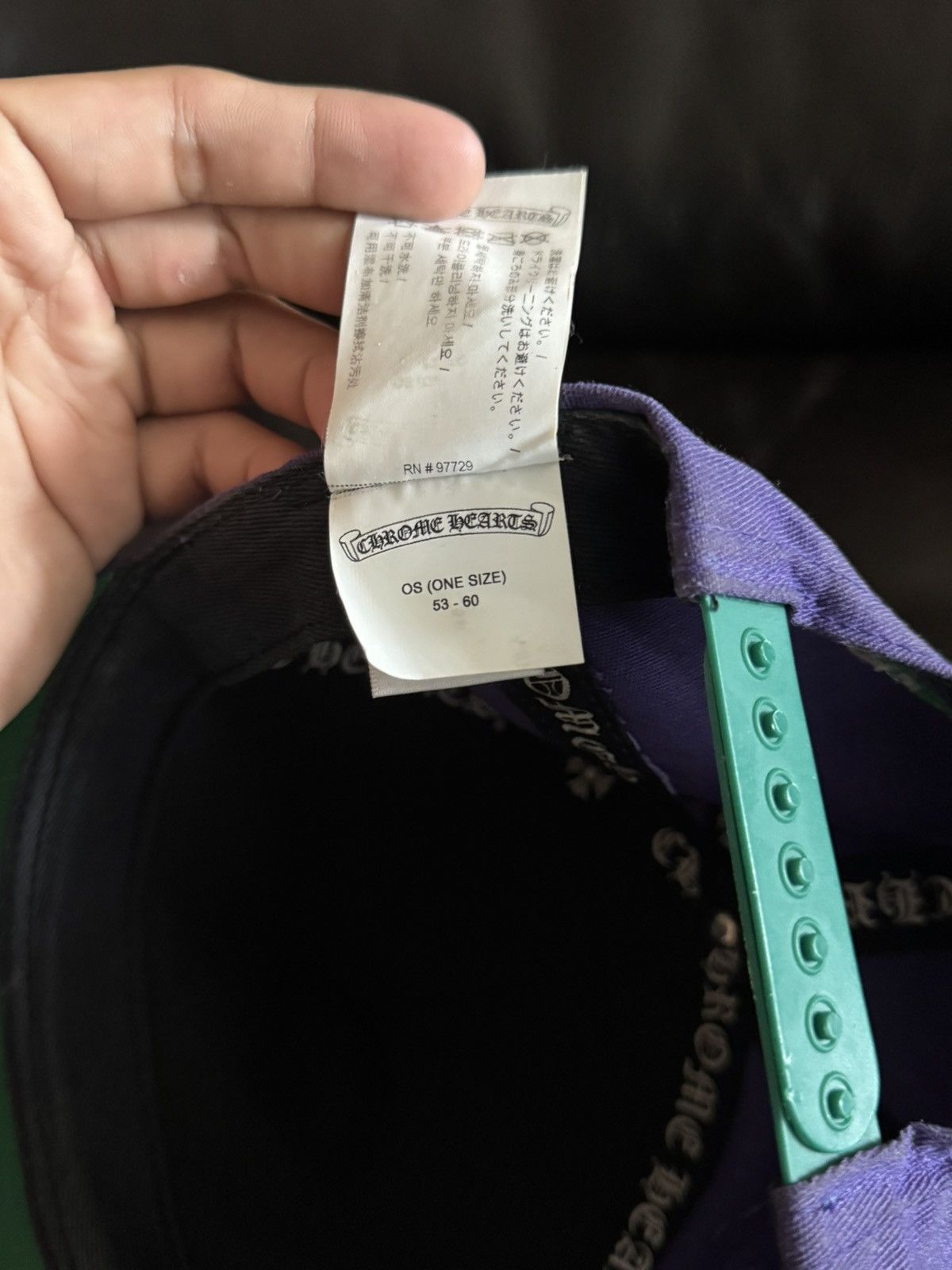 Chrome Hearts Chrome Hearts Baseball Hat Size ONE SIZE - 8 Thumbnail