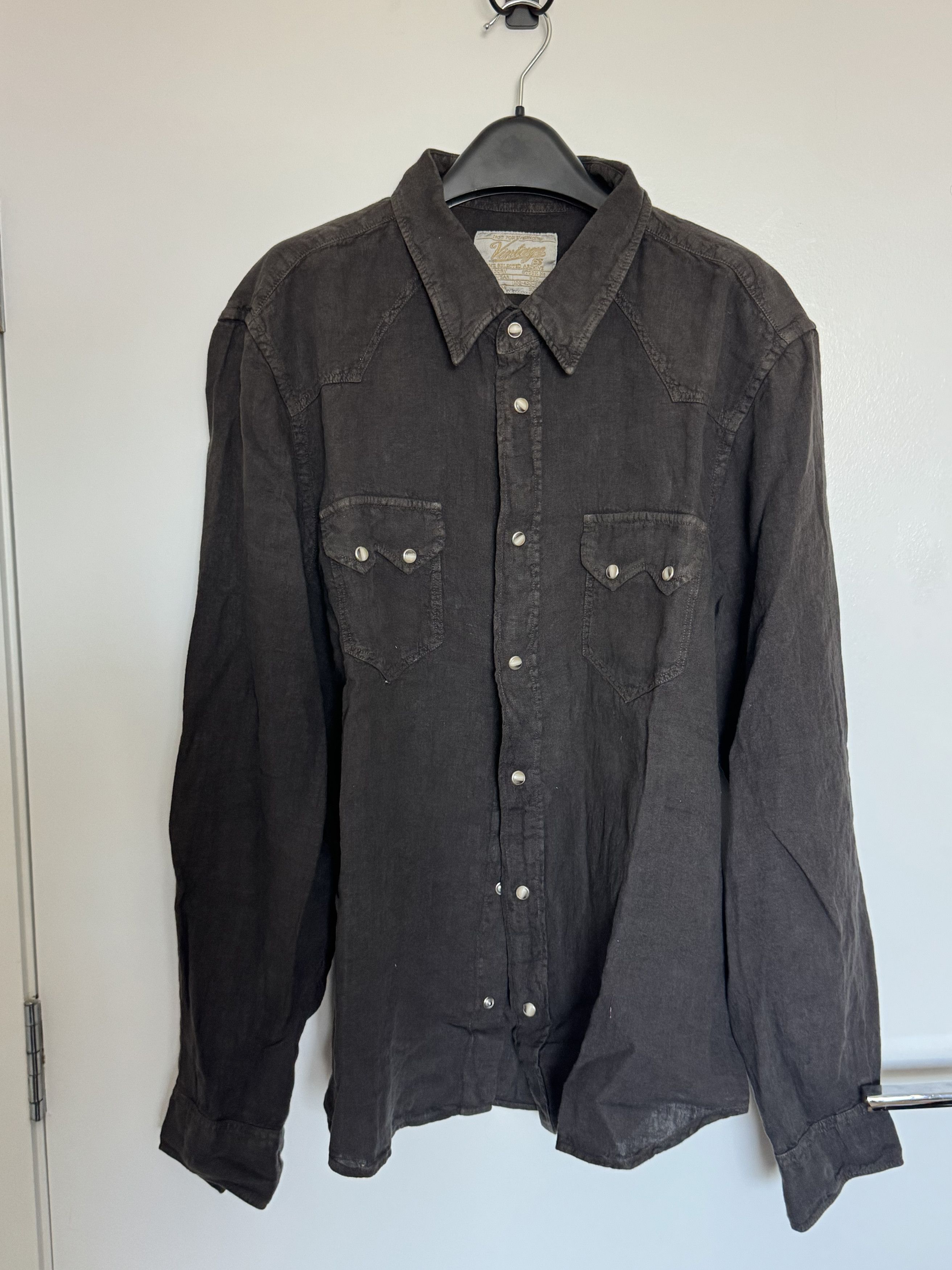 Other Linen Western Shirt Size US S / EU 44-46 / 1 - 1 Thumbnail