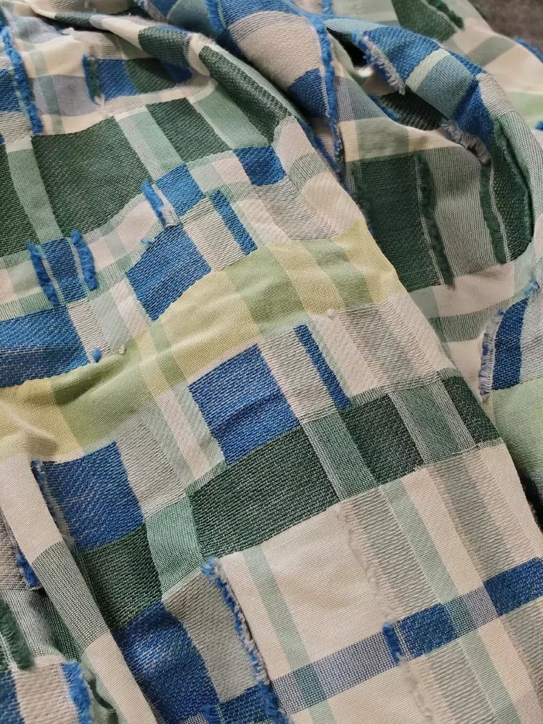 Issey Miyake Issey Miyake size:M Plaid skirt Size 42" / US 20 - 2 Thumbnail