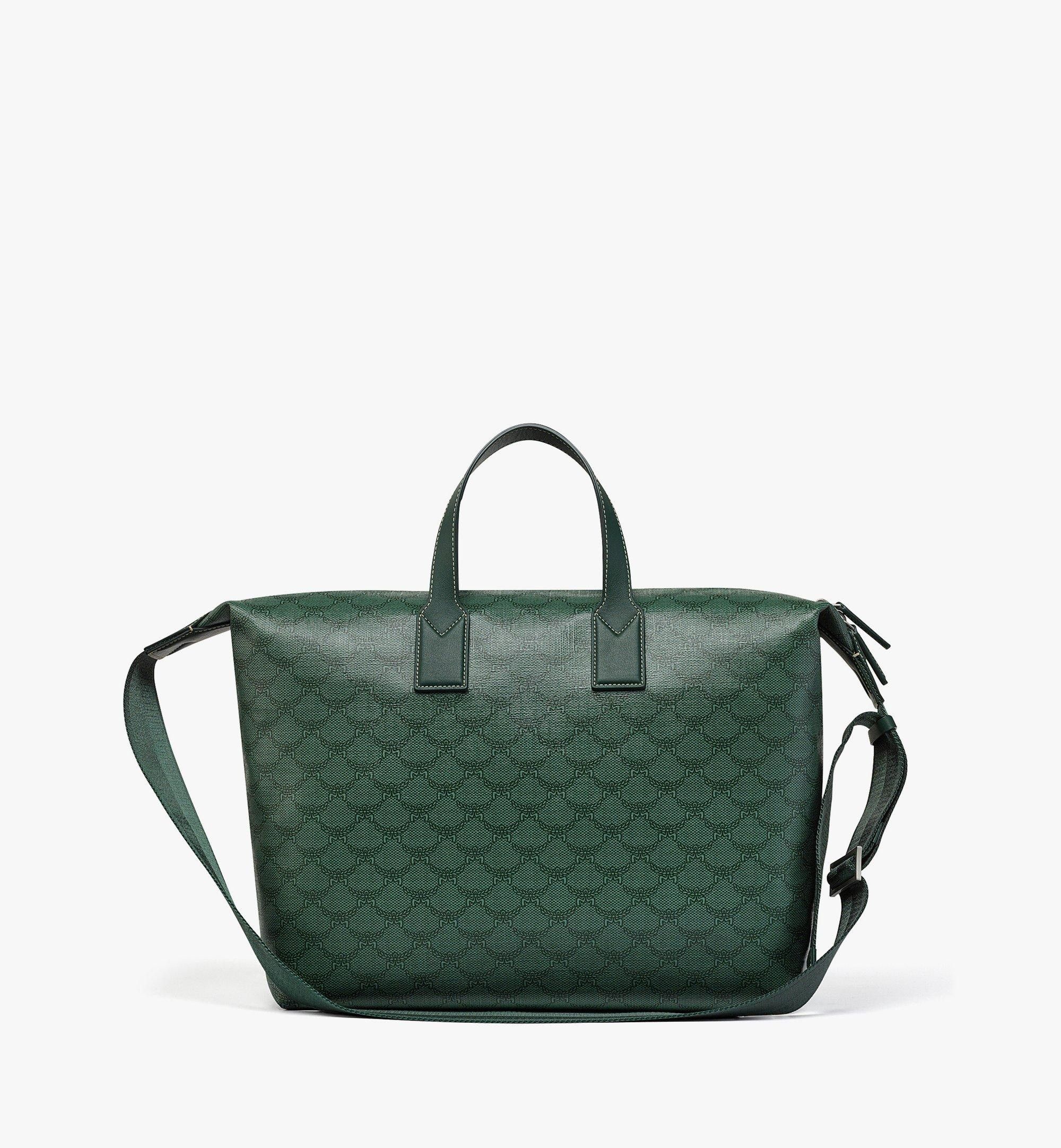 MCM o1mt1gz0225 Size: OS / Unisex Himmel E/W Tote Bag in Green Size ONE SIZE - 8 Thumbnail