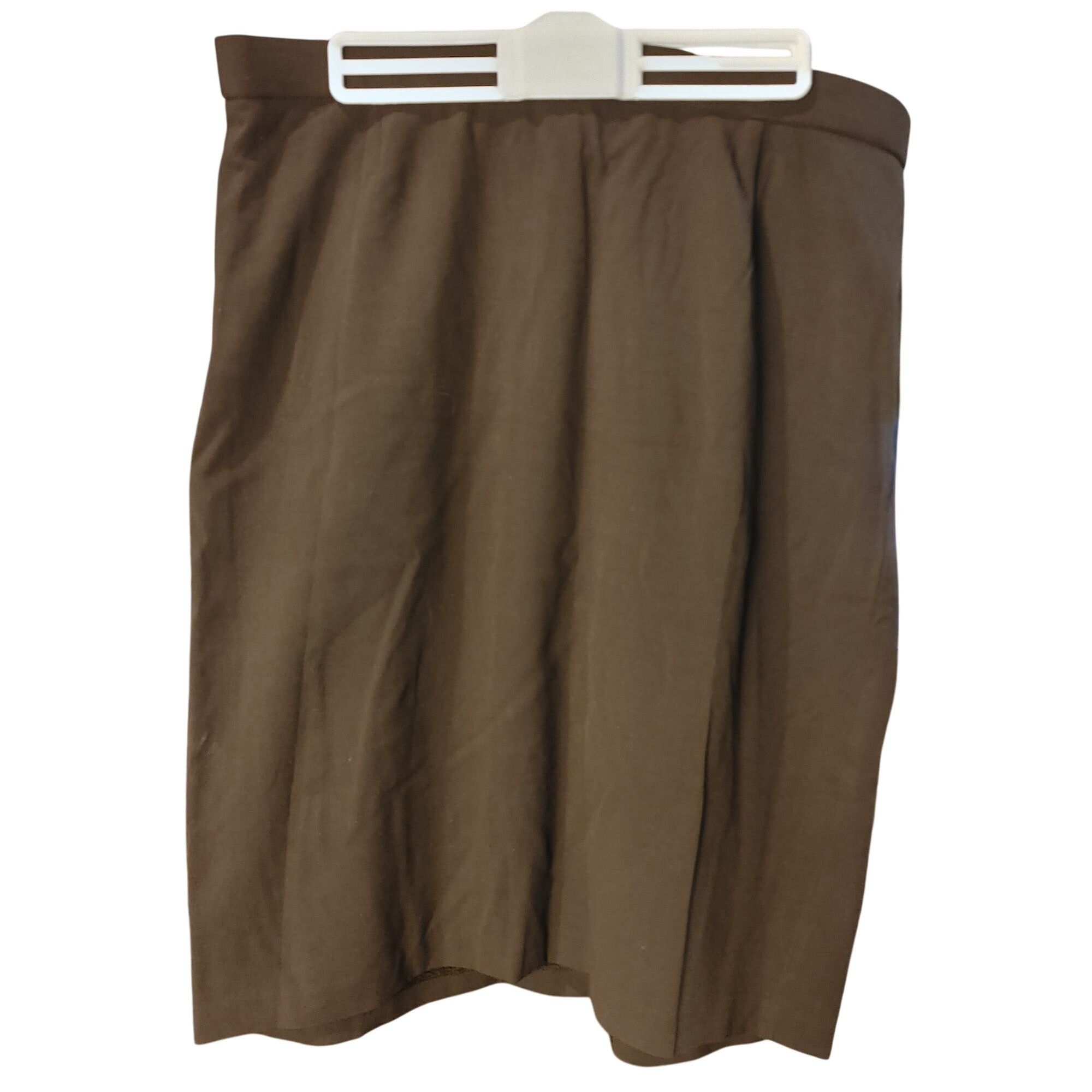 Other Briggs New York Women's Brown Pencil Skirt Short 14 Size 36" / US 14 / IT 50 - 1 Thumbnail