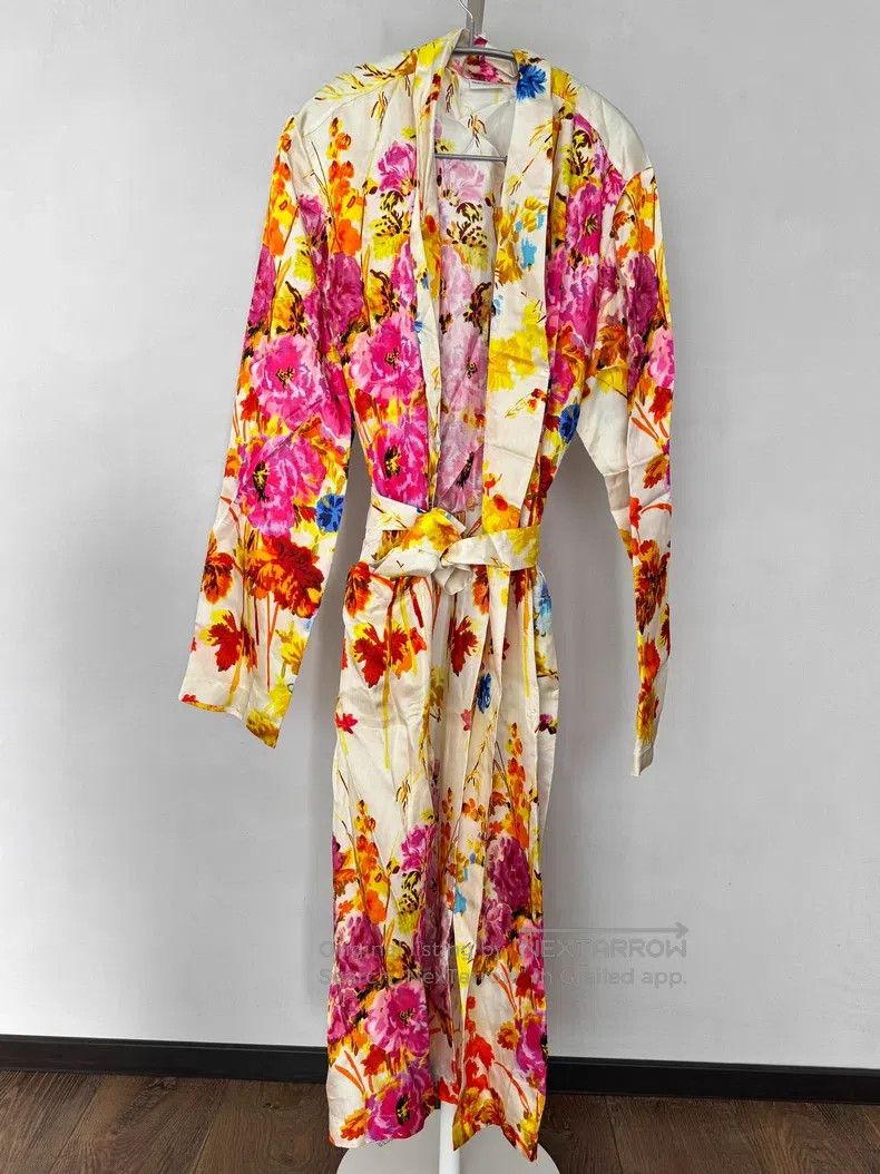Dries Van Noten Dries Van Noten Runway Printed Dress Size S / US 4 / IT 40 - 1 Thumbnail