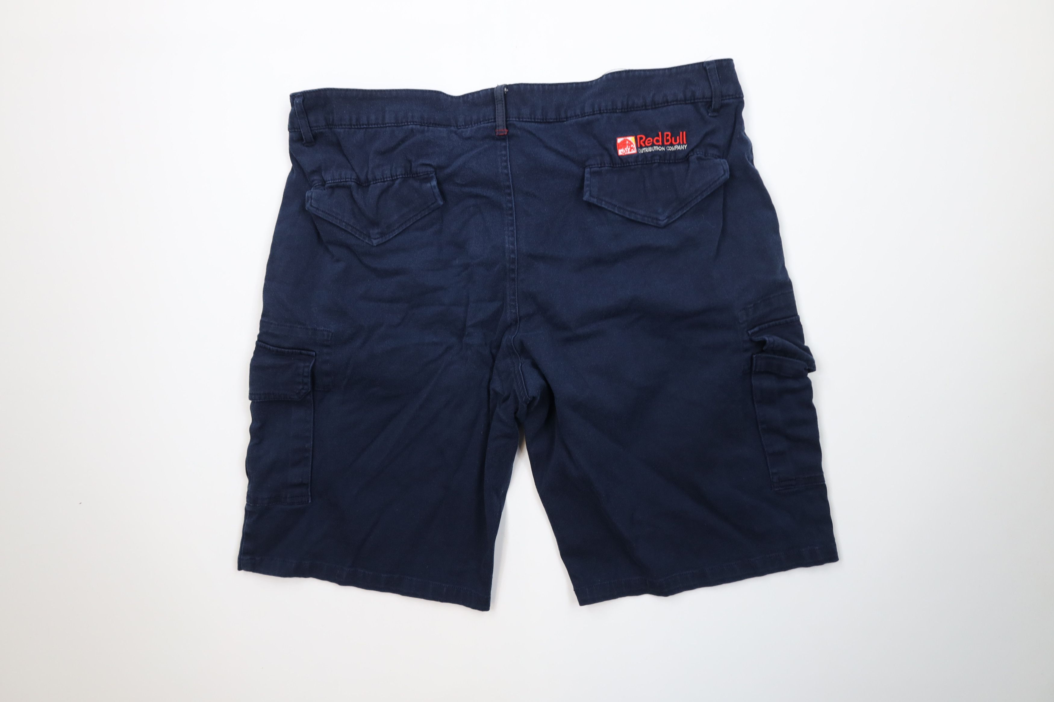 Vintage Vintage Red Bull Racing Spell Cargo Shorts Navy Blue Cotton Size US 38 / EU 54 - 7 Thumbnail