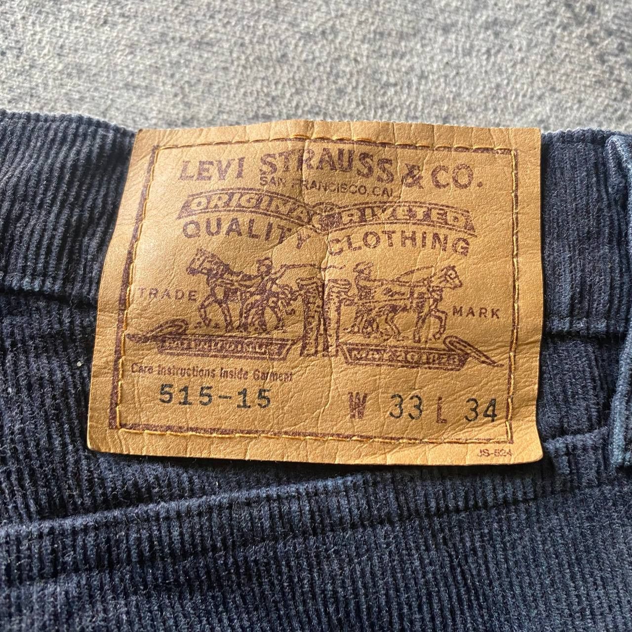 LVC × Levi's × Vintage Vintage Levis 515-15 J09 Corduroy Jeans Size US 31 - 4 Thumbnail