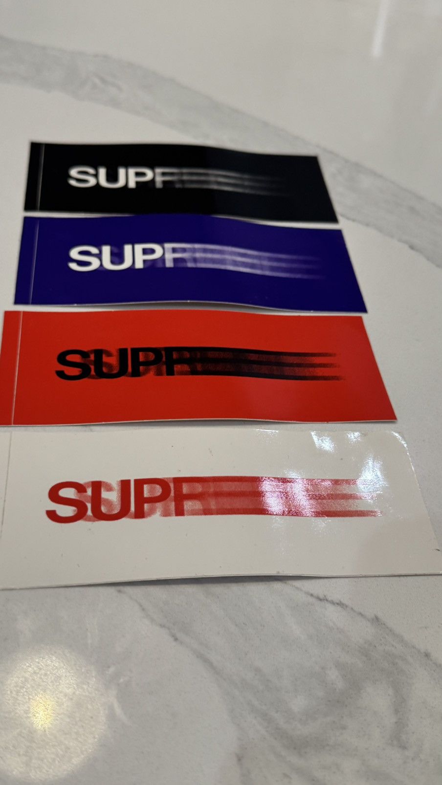 Supreme Supreme motion logo sticker lot motion logo collection Size ONE SIZE - 14 Thumbnail