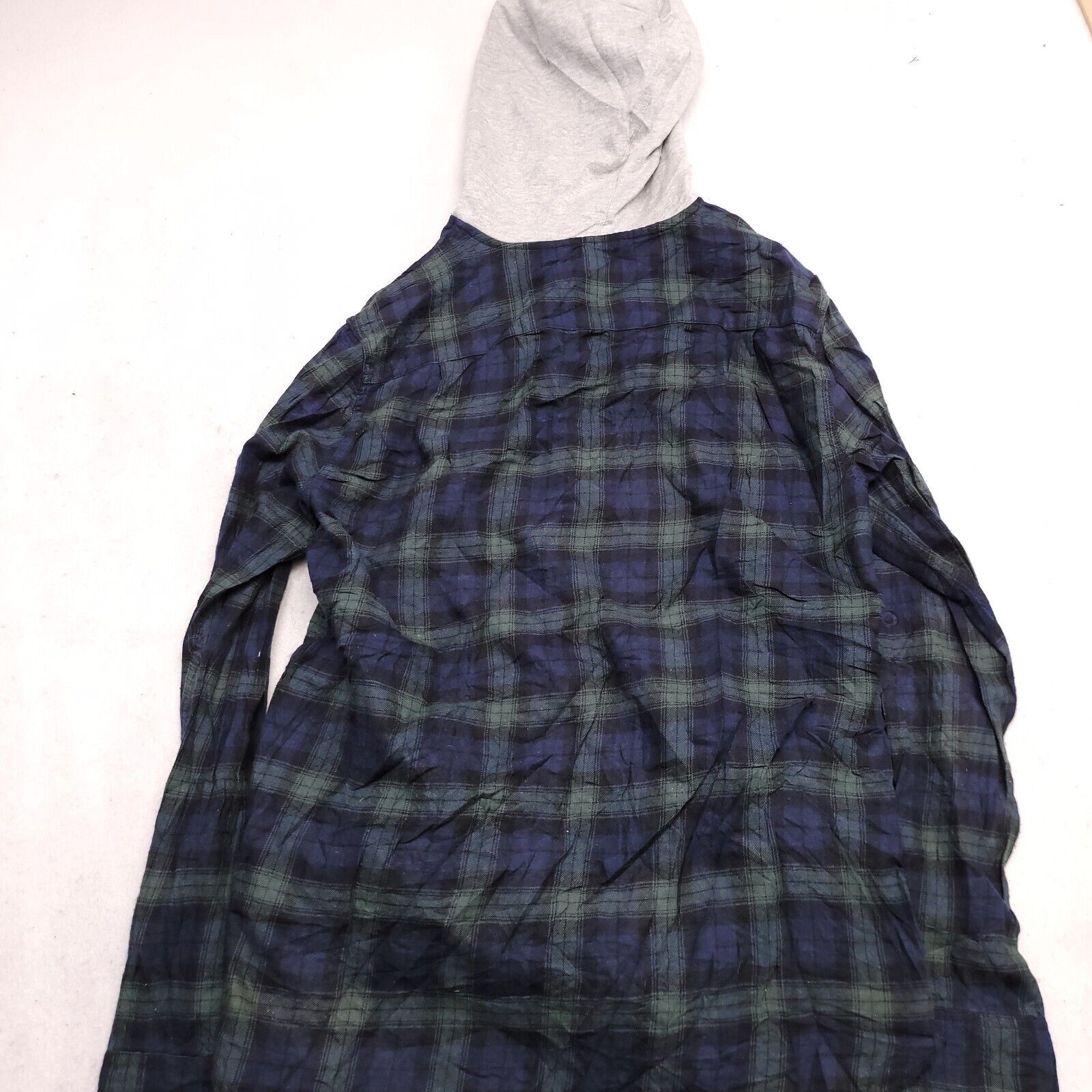 Pacsun PacSun Casual Button Up Hoodie Mens Size Small S Blue Green Size US S / EU 44-46 / 1 - 10 Thumbnail