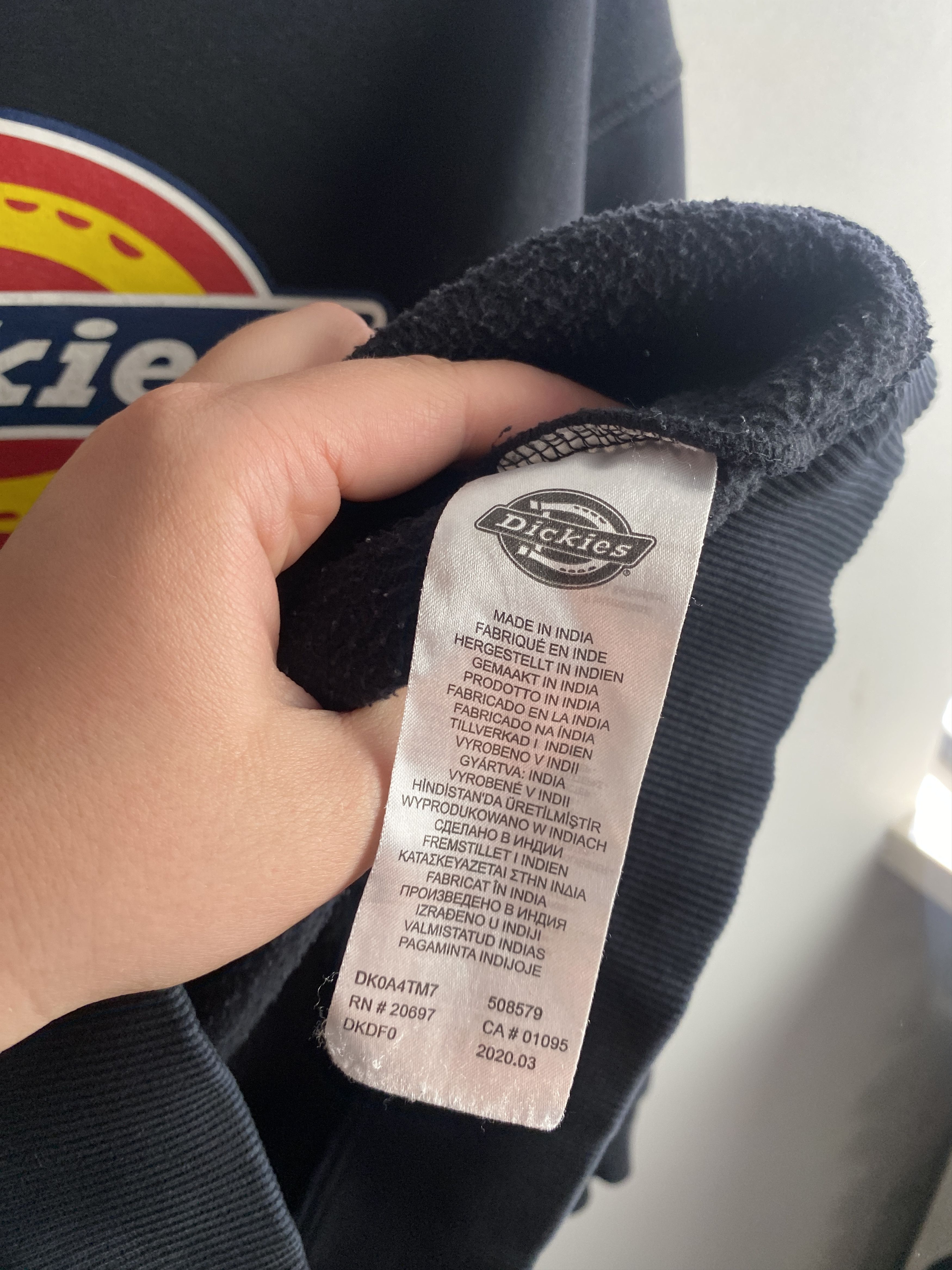 Dickies Dickies big logo sweatshirt crewneck skate rap hip hop Size US S / EU 44-46 / 1 - 4 Thumbnail