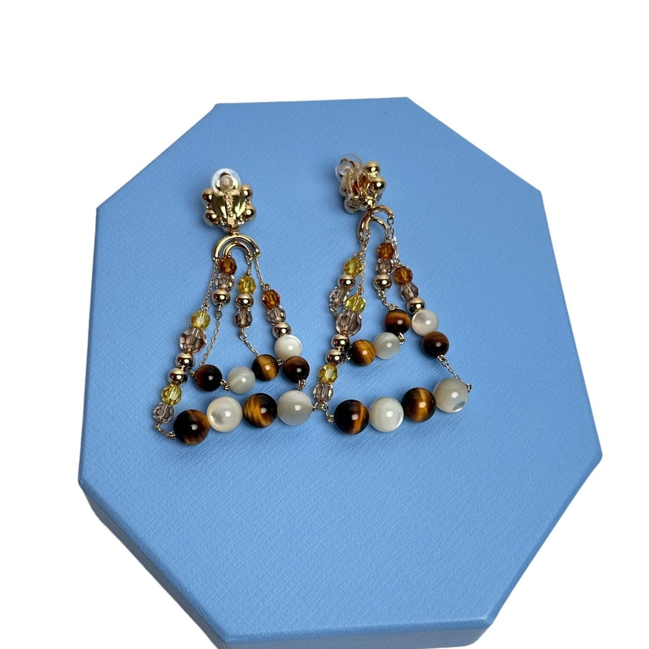 Swarovski Swarovski Somnia drop earrings Clips Chandelier, Extra long Size ONE SIZE - 5 Thumbnail