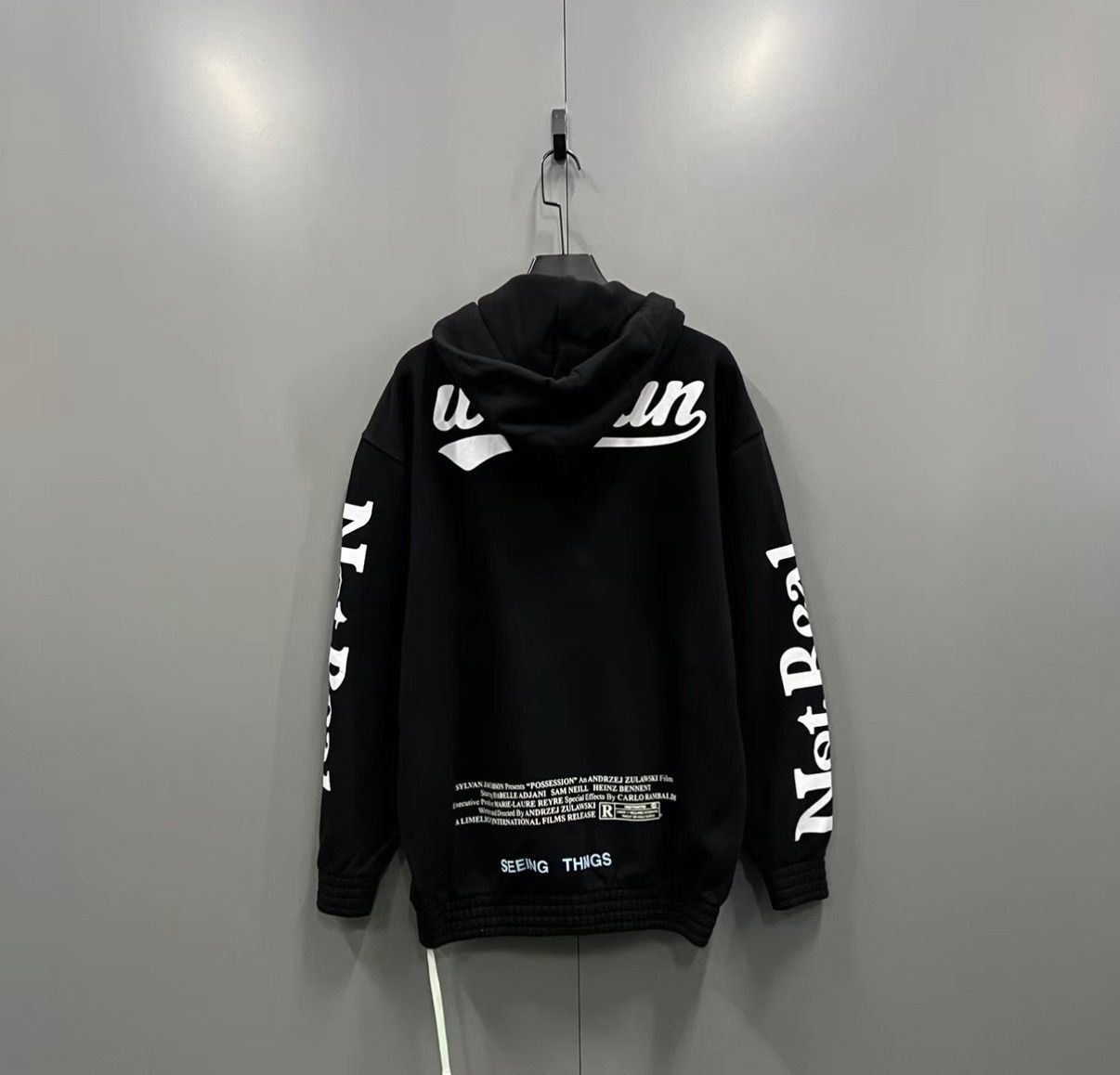 Off-White OFF-WHITE OW Nude Figure Hoodie J41 Size US XS / EU 42 / 0 - 2 Thumbnail